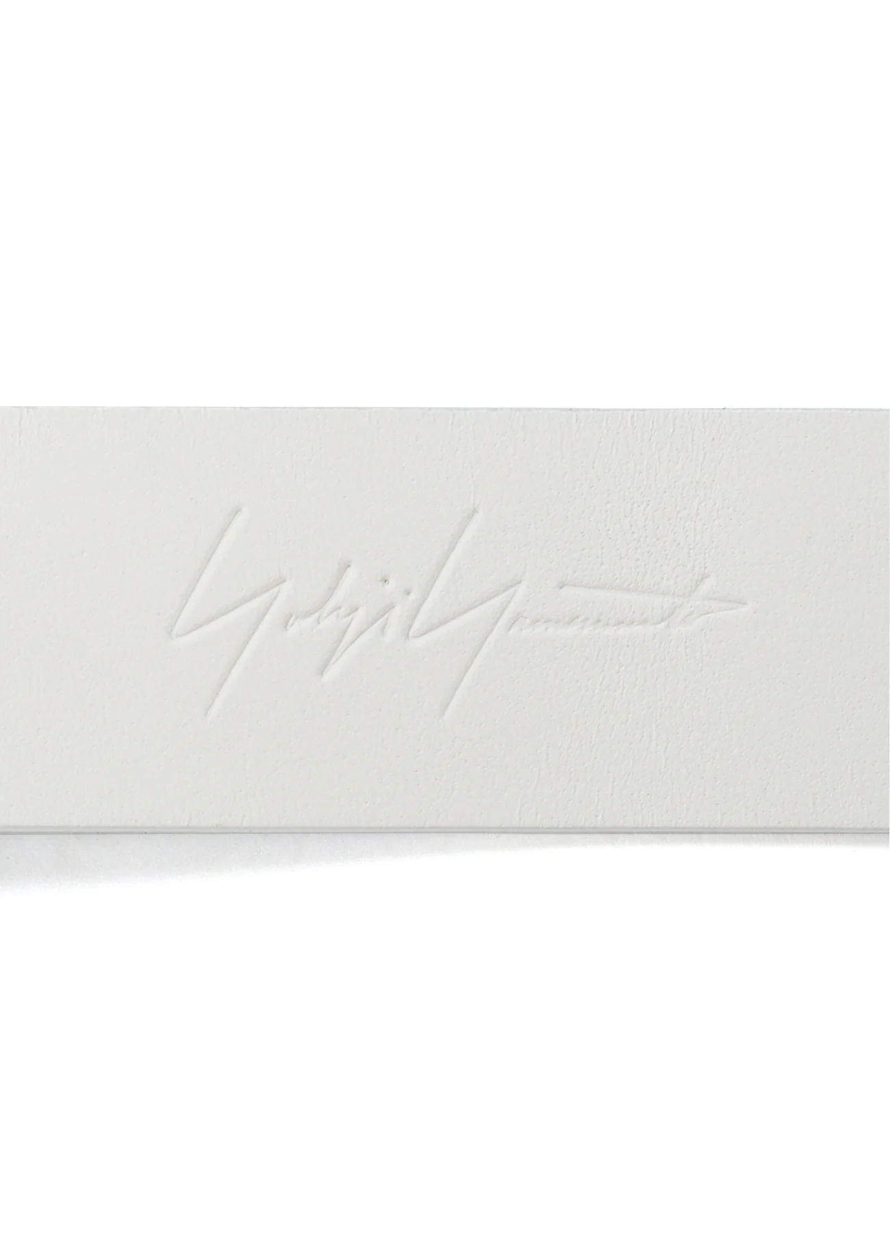 WHITE LEATHER 30MM FREE BELT - Image 5