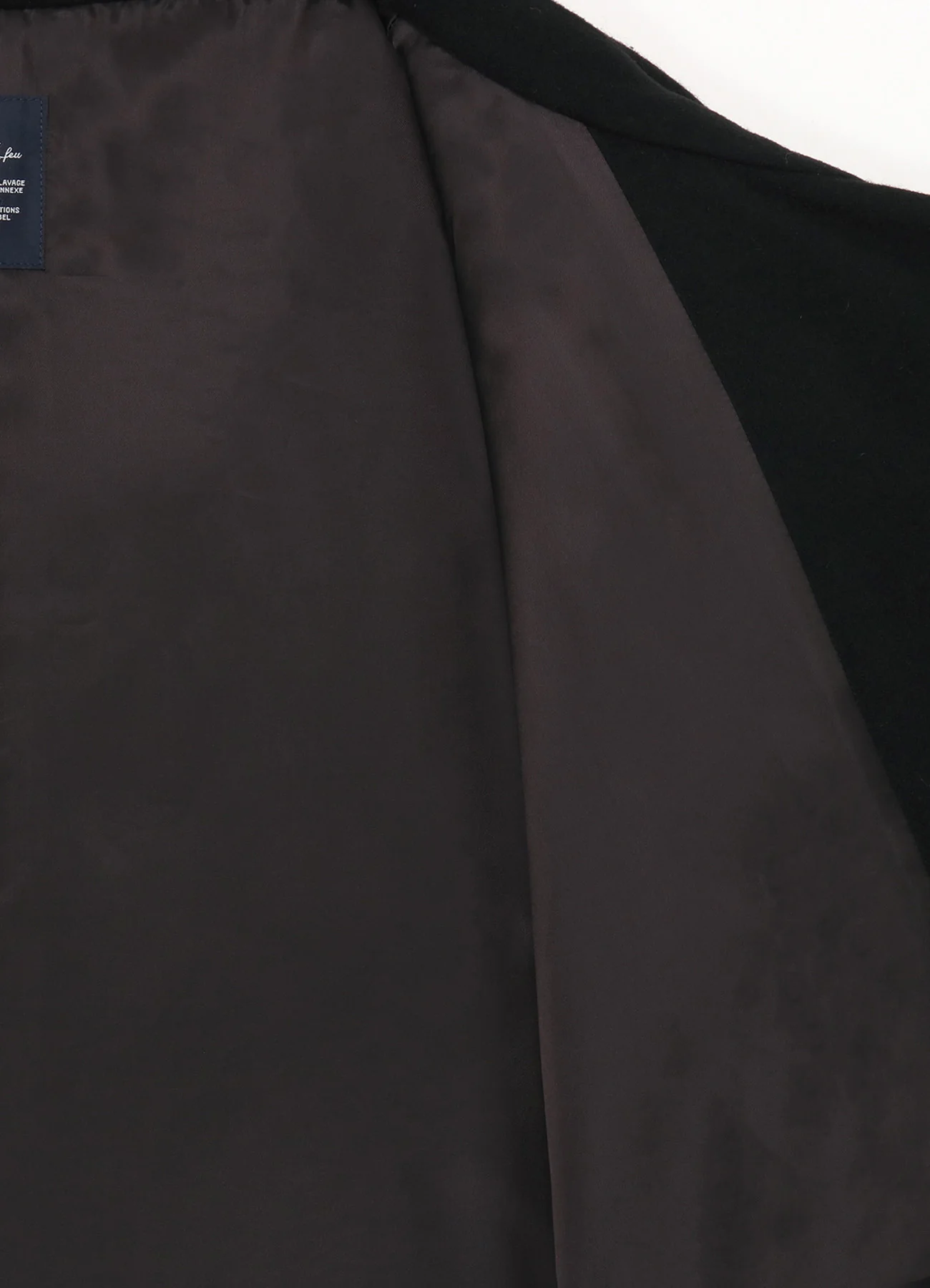 WOOL MOSSER COAT WITH STOLE - Image 7