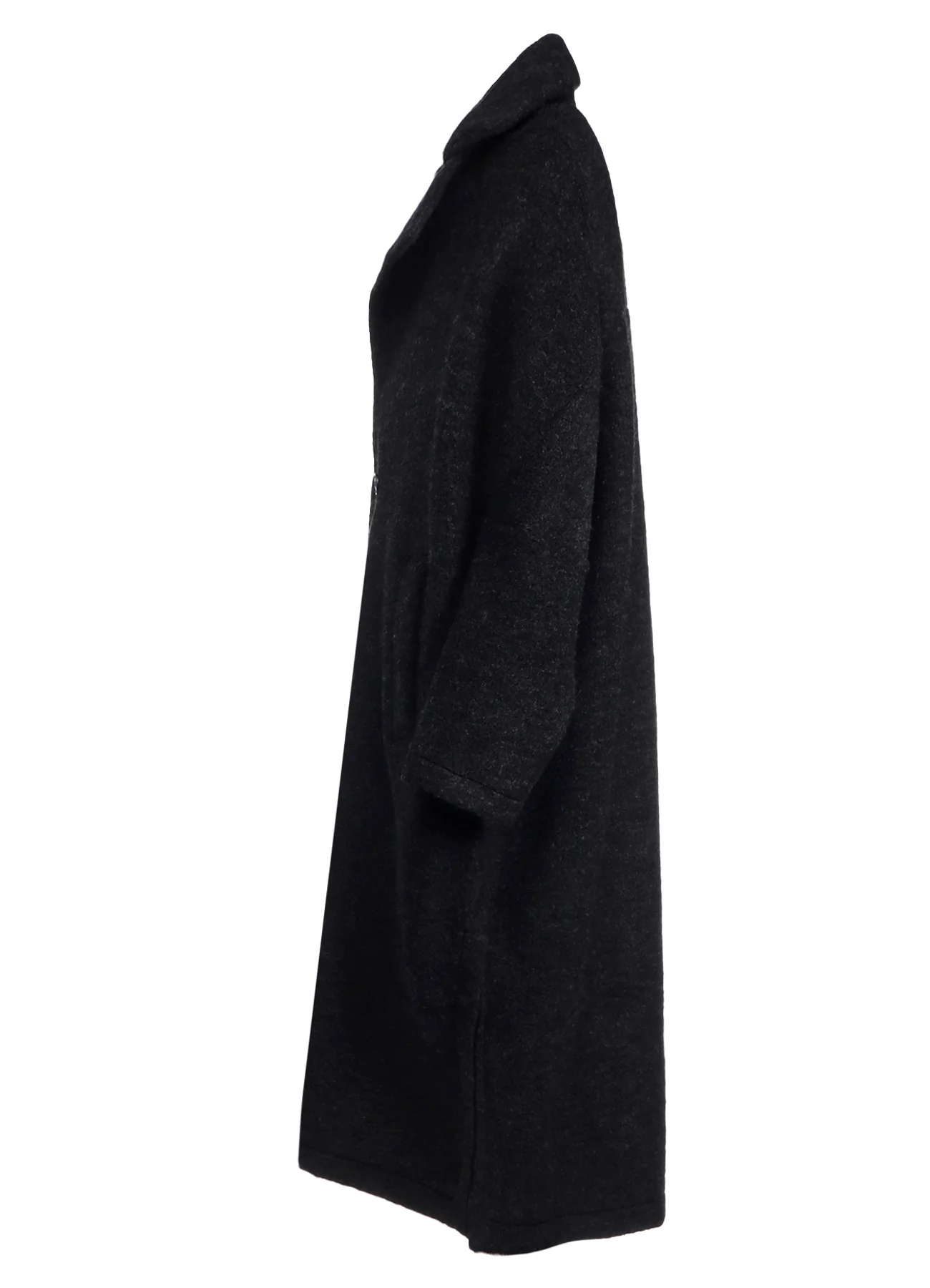 SHEEP PILE LONG JACKET WITH DOUBULE FRONT BOTTUN - Image 3