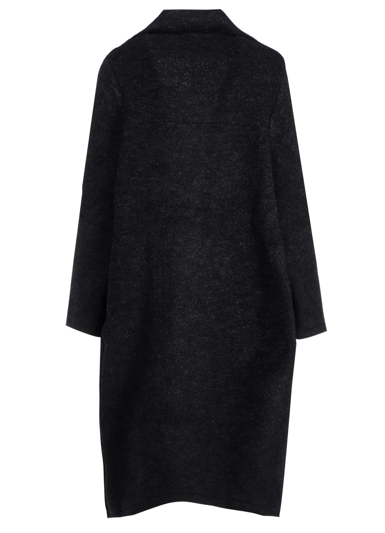 SHEEP PILE LONG JACKET WITH DOUBULE FRONT BOTTUN - Image 4