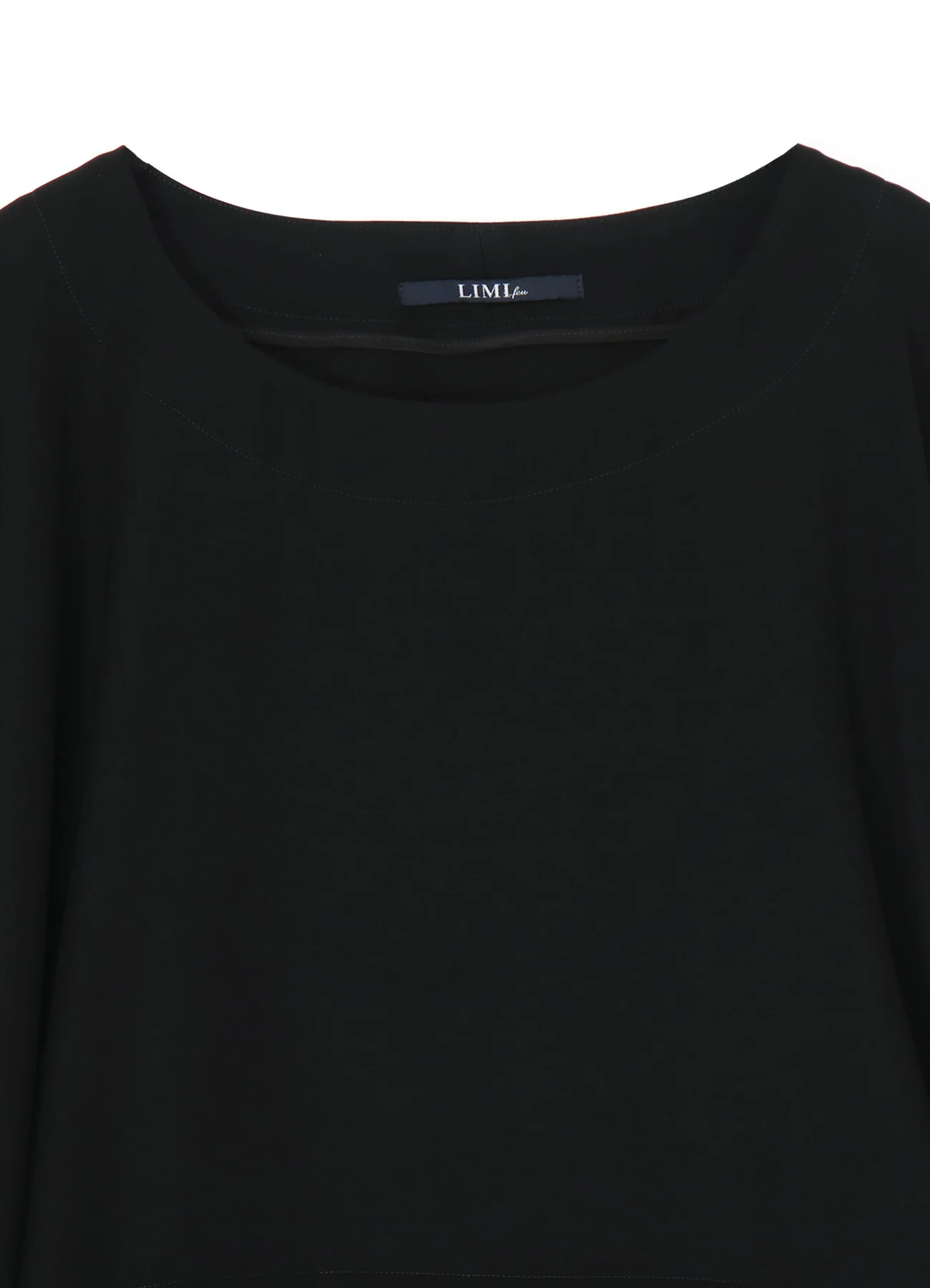 DOUBLE SATIN FRONT TUCK PULLOVER - Image 4