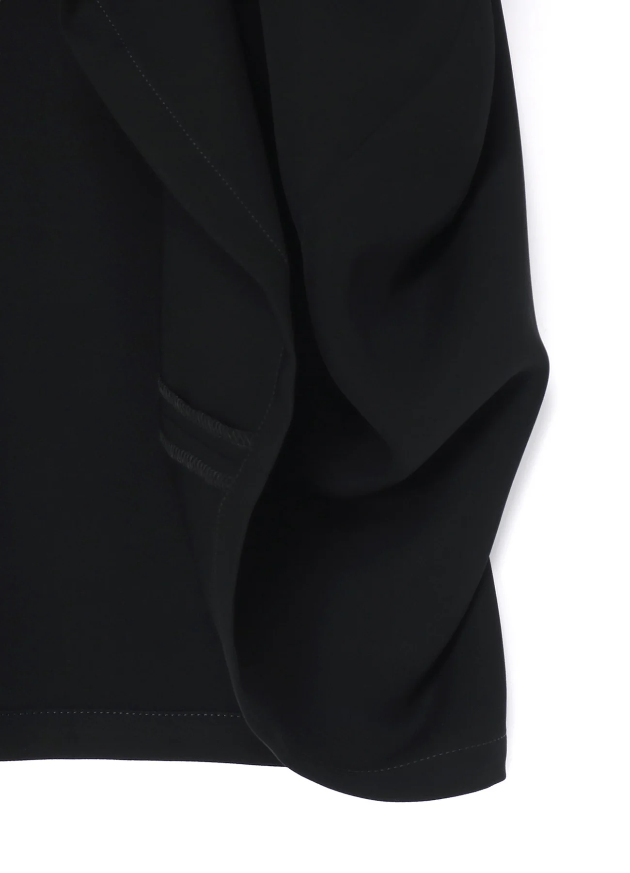 DOUBLE SATIN FRONT TUCK PULLOVER - Image 6