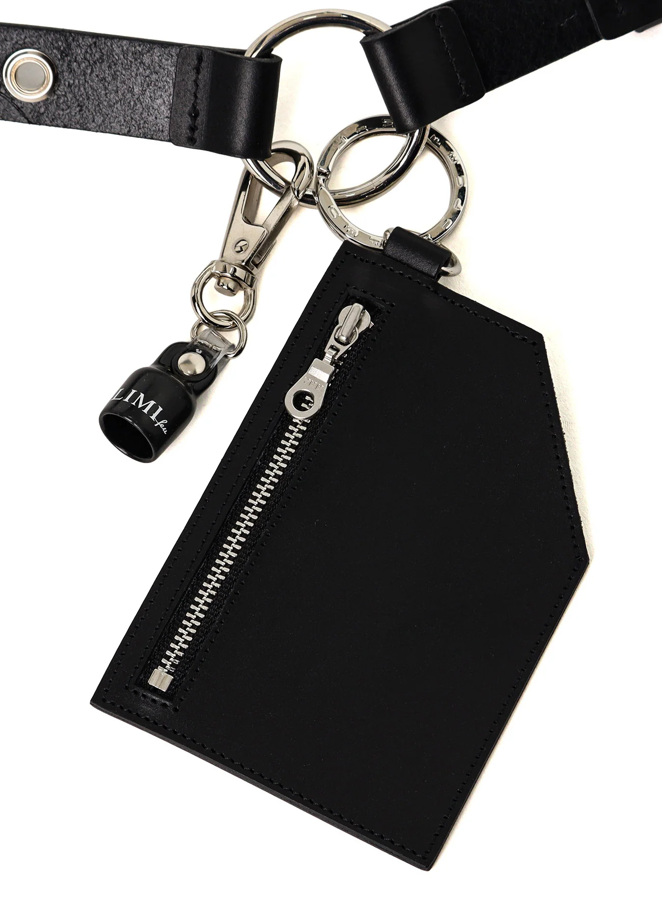 OIL TANNED LEATHER SLIM EYELET BELT - Image 6