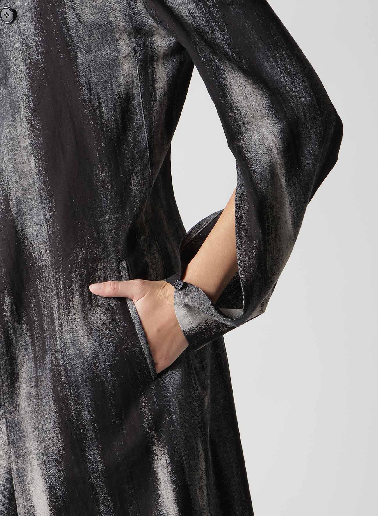 DISCHARGE PT DENIM OPEN SHOULDER DRESS - Image 10