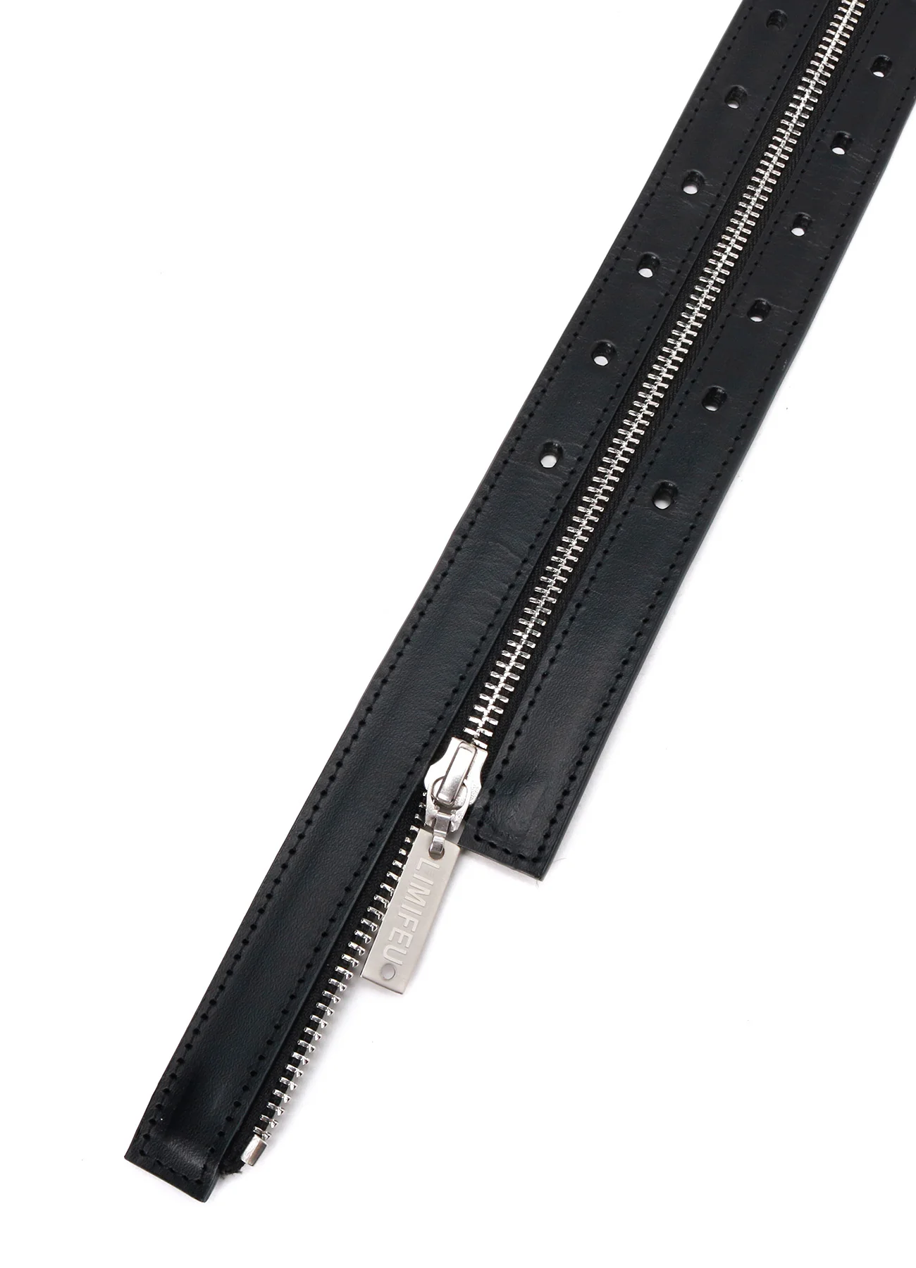 MAT OIL LEATHER ZIP OPEN BELT - Image 4