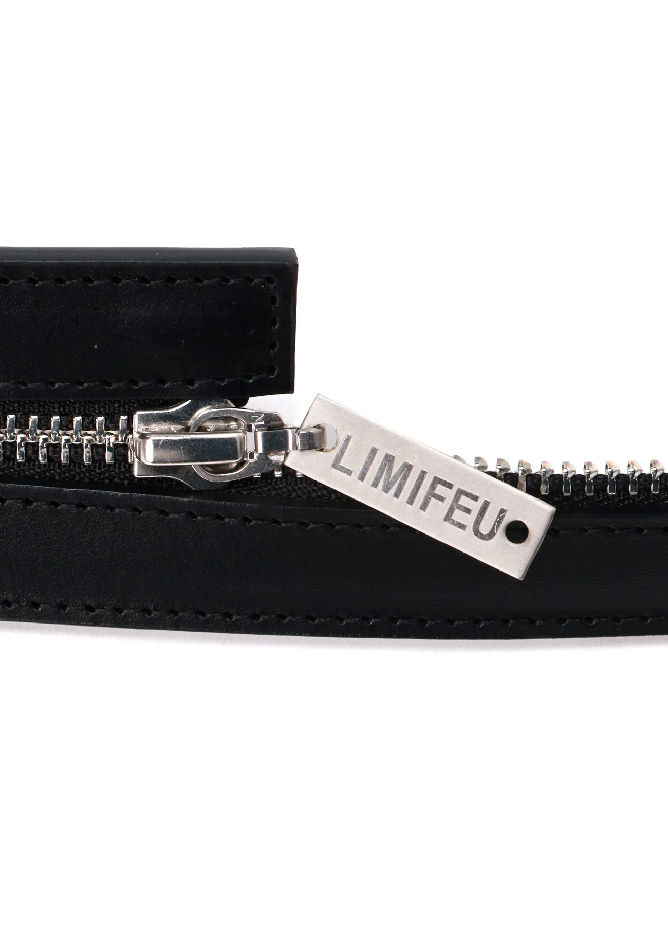 MAT OIL LEATHER ZIP OPEN BELT - Image 6