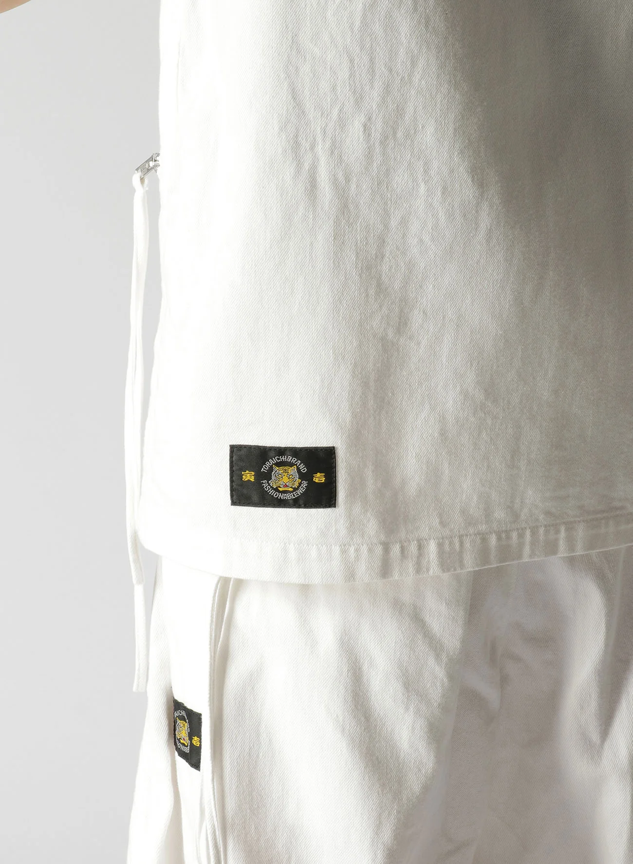 LIMI feu×TORAICHI DENIM VEST - Image 14