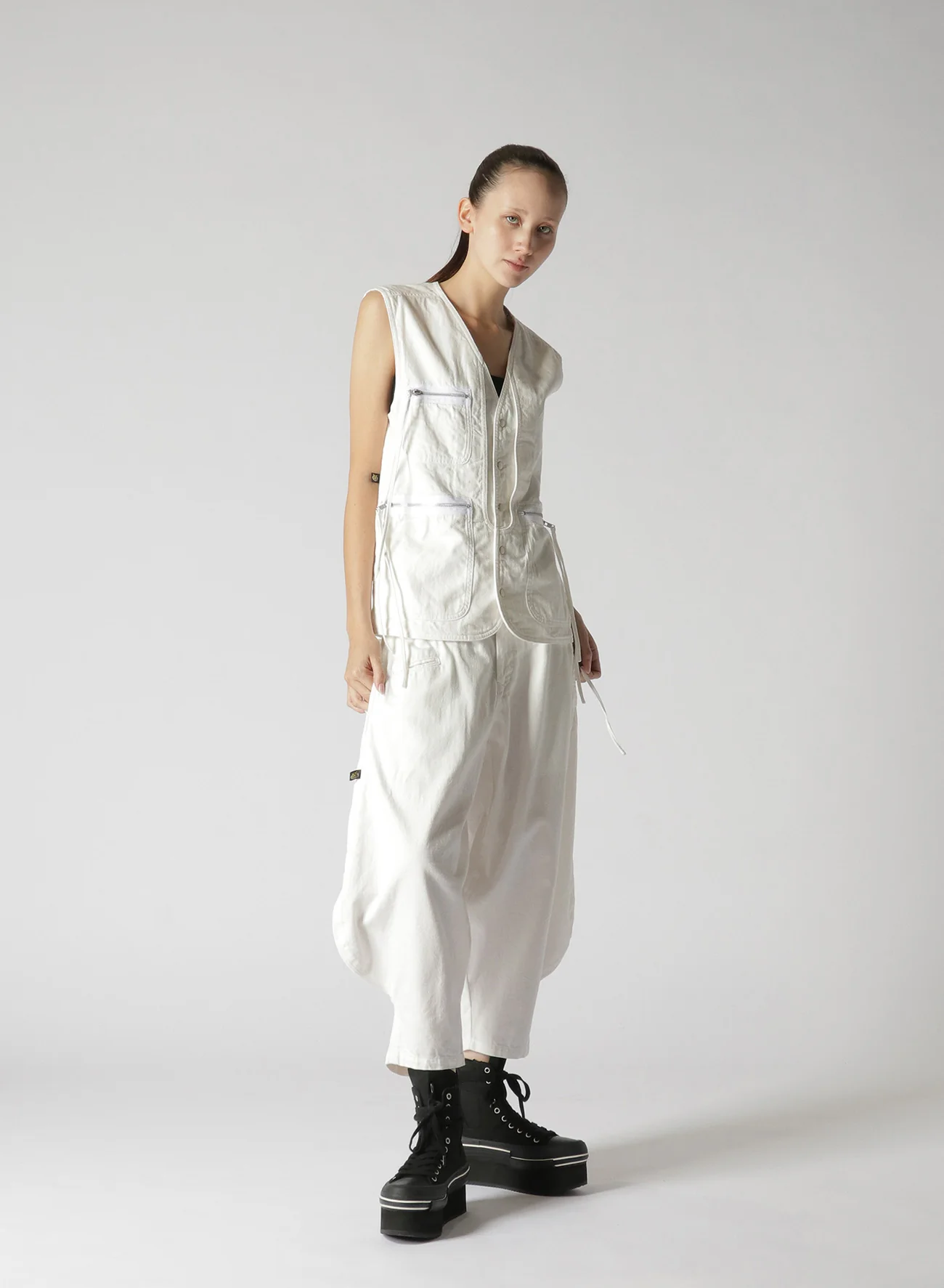 LIMI feu×TORAICHI DENIM VEST - Image 6