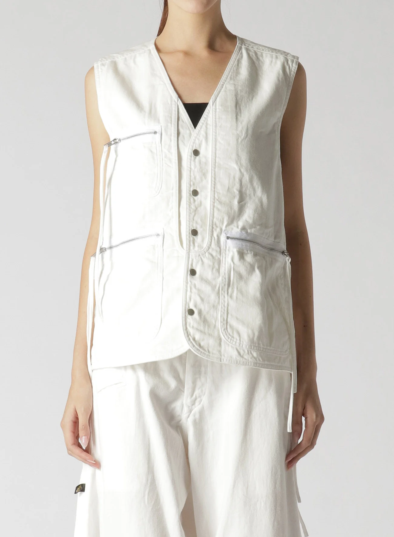 LIMI feu×TORAICHI DENIM VEST - Image 7