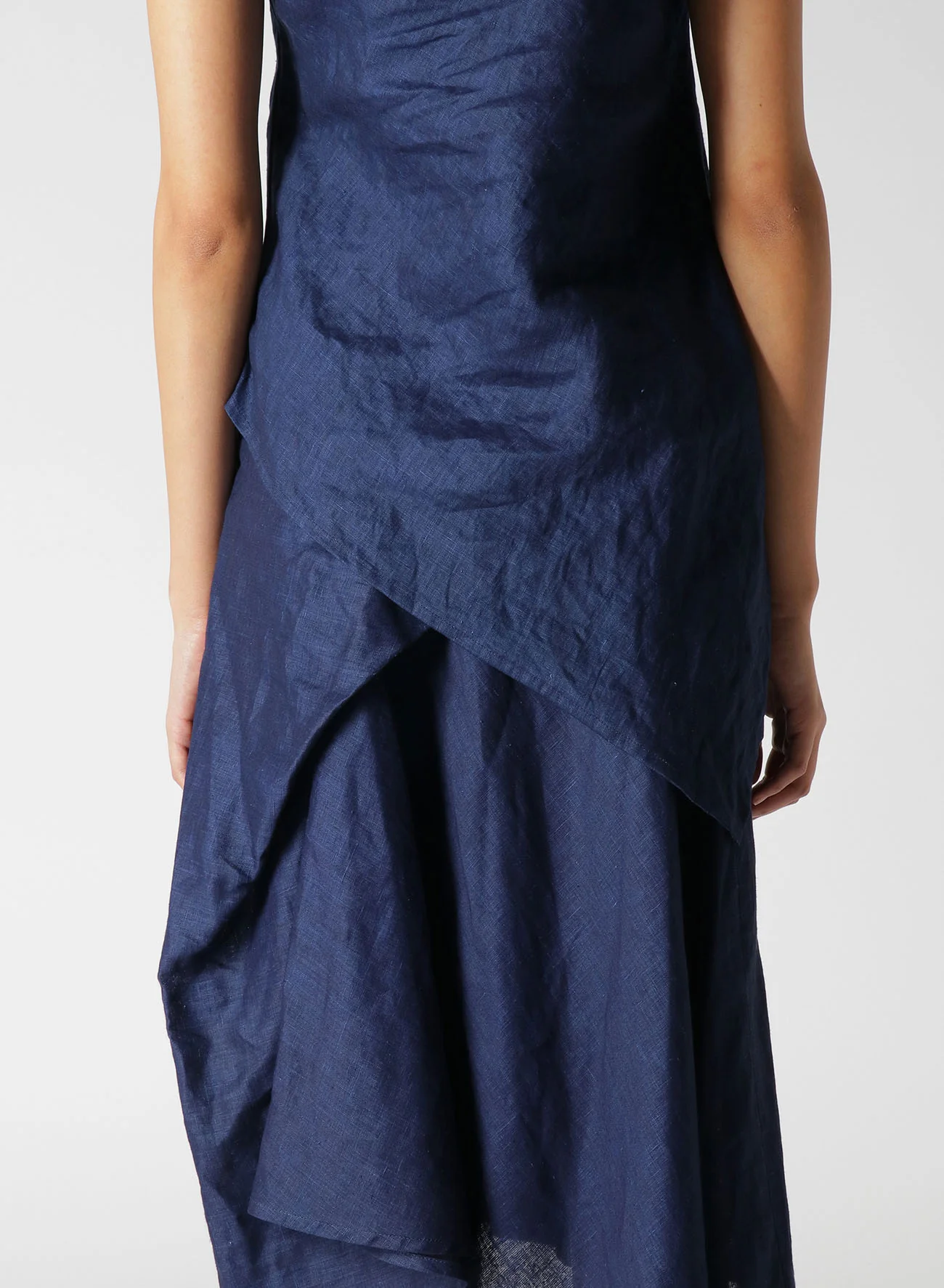 INDIGO + JAPANESE INK SLEEVELESS BLOUSE - Image 11