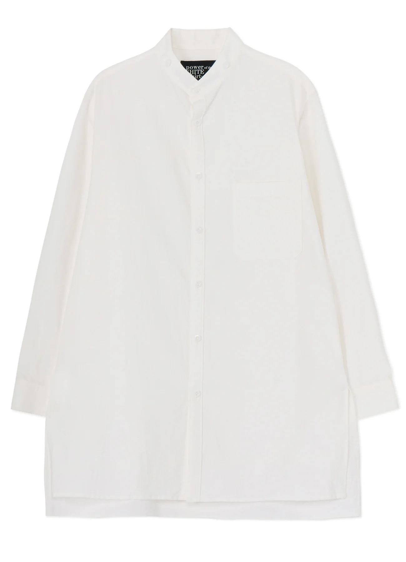 COTTON TWILL DETACHABLE COLLAR SHIRT - Image 3