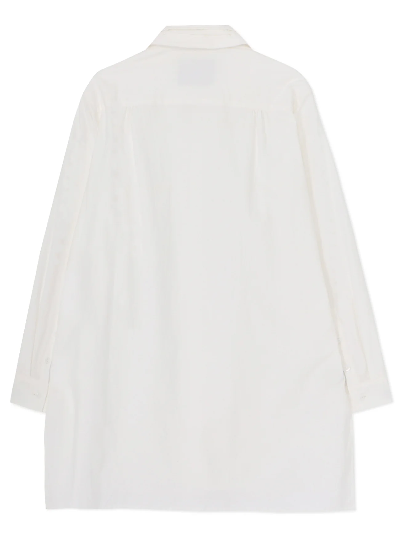 COTTON TWILL DETACHABLE COLLAR SHIRT - Image 4