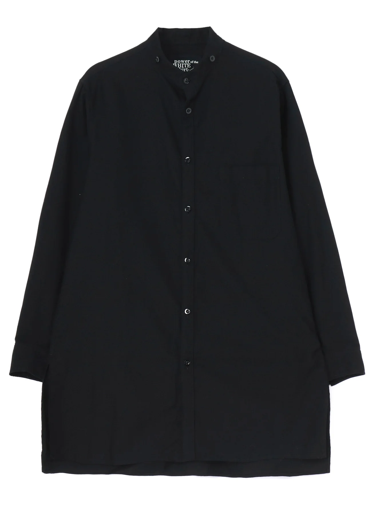 COTTON TWILL DETACHABLE COLLAR SHIRT - Image 3