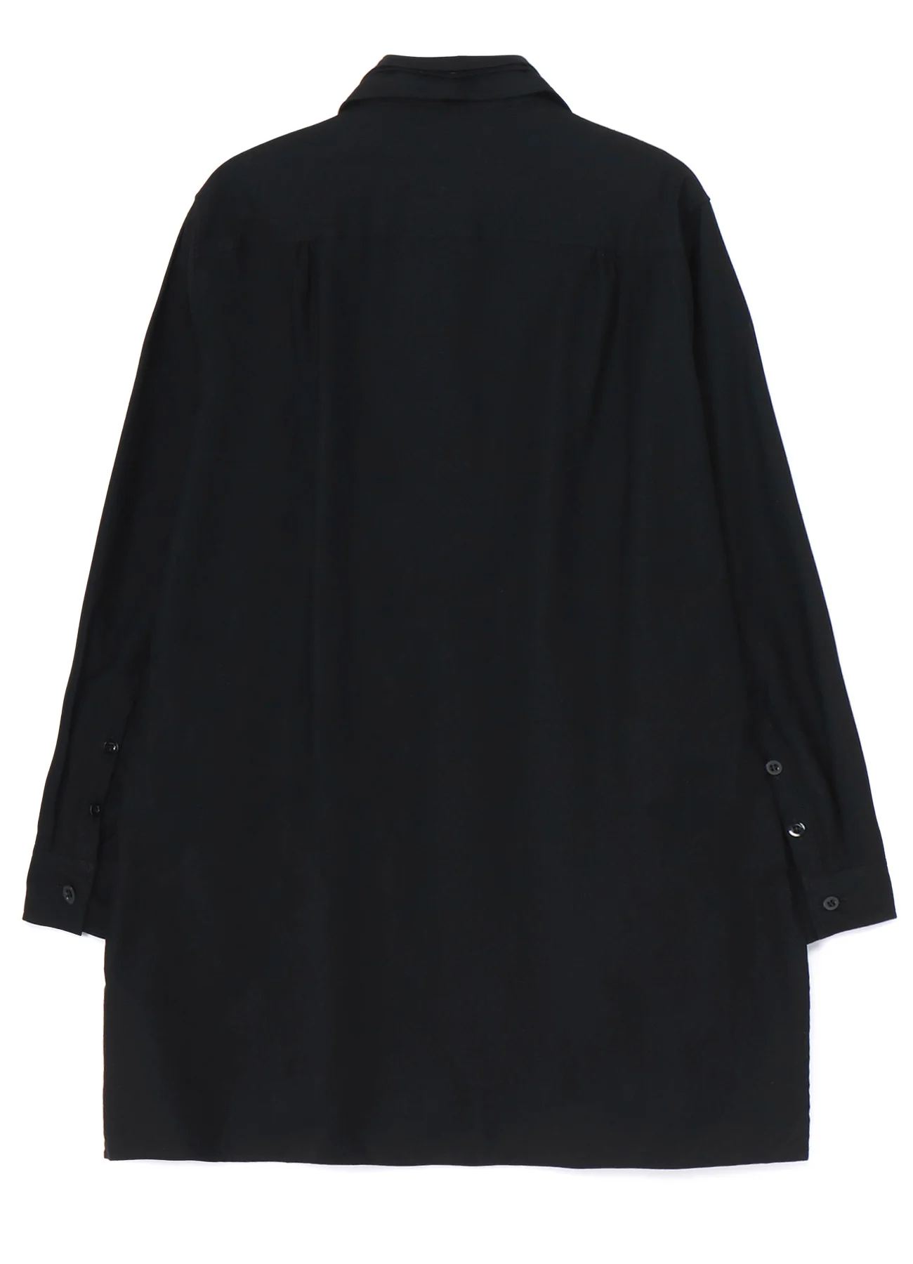 COTTON TWILL DETACHABLE COLLAR SHIRT - Image 4