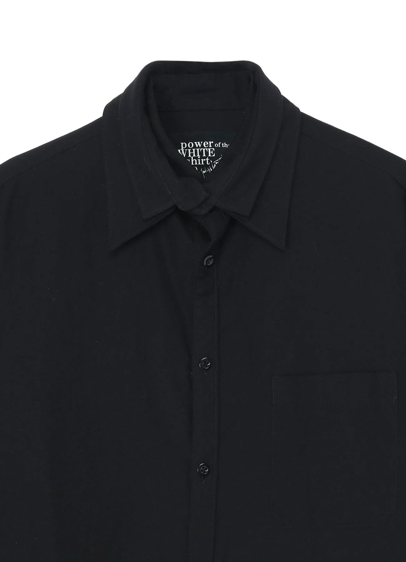 COTTON TWILL DETACHABLE COLLAR SHIRT - Image 5