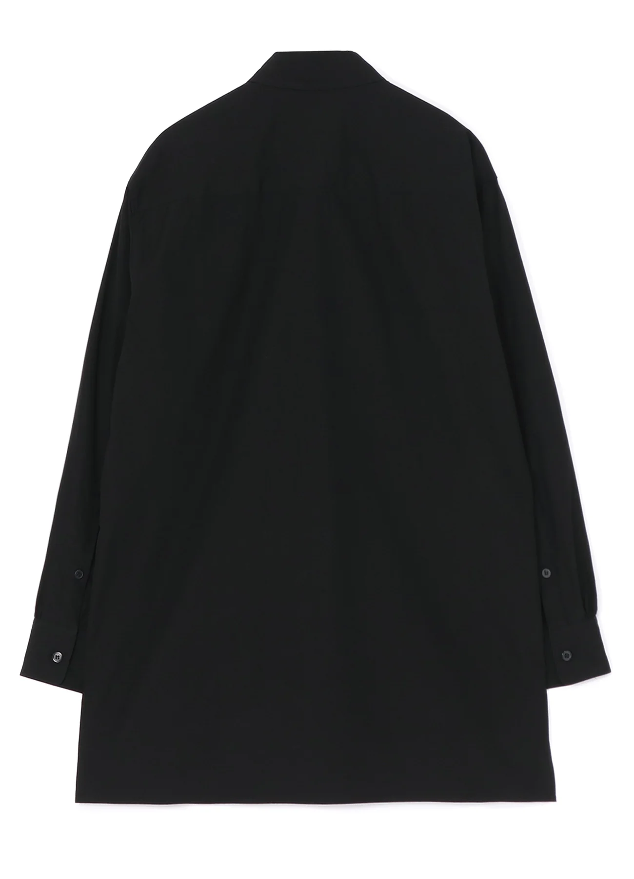 100/2 COTTON BROADCLOTH PATCH POCKET BLOUSE - Image 3