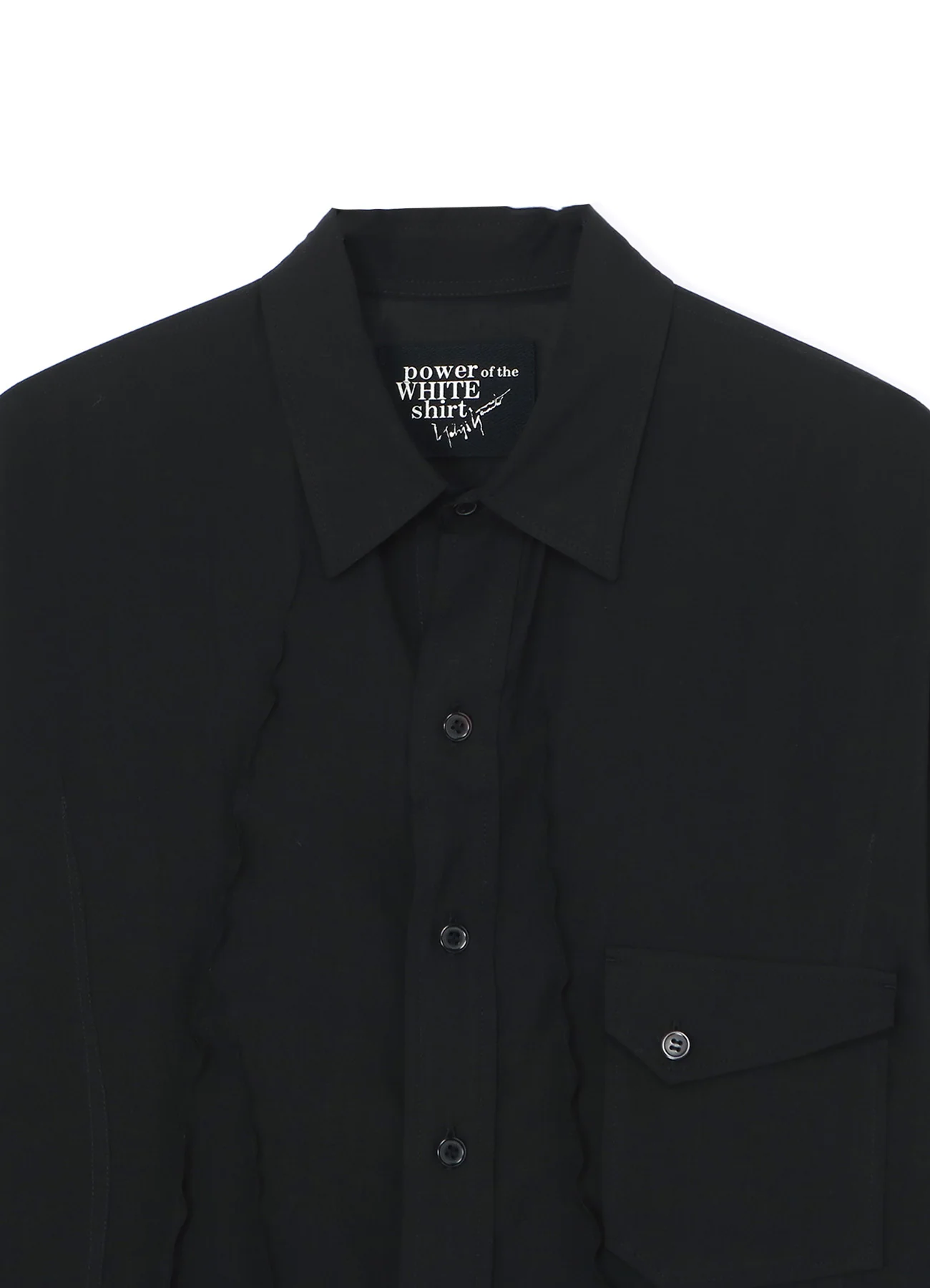 CELLULOSE LAWN SHIRT WITH FRONT DARTS - Image 4