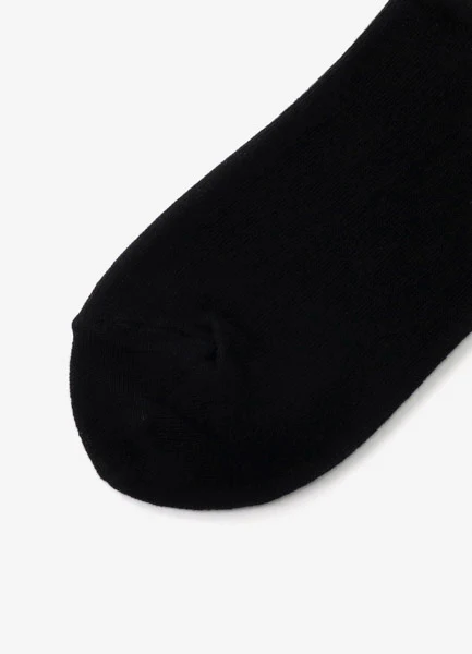 COTTON PLAIN STITCH SPIDER WEB SOCKS - Image 6