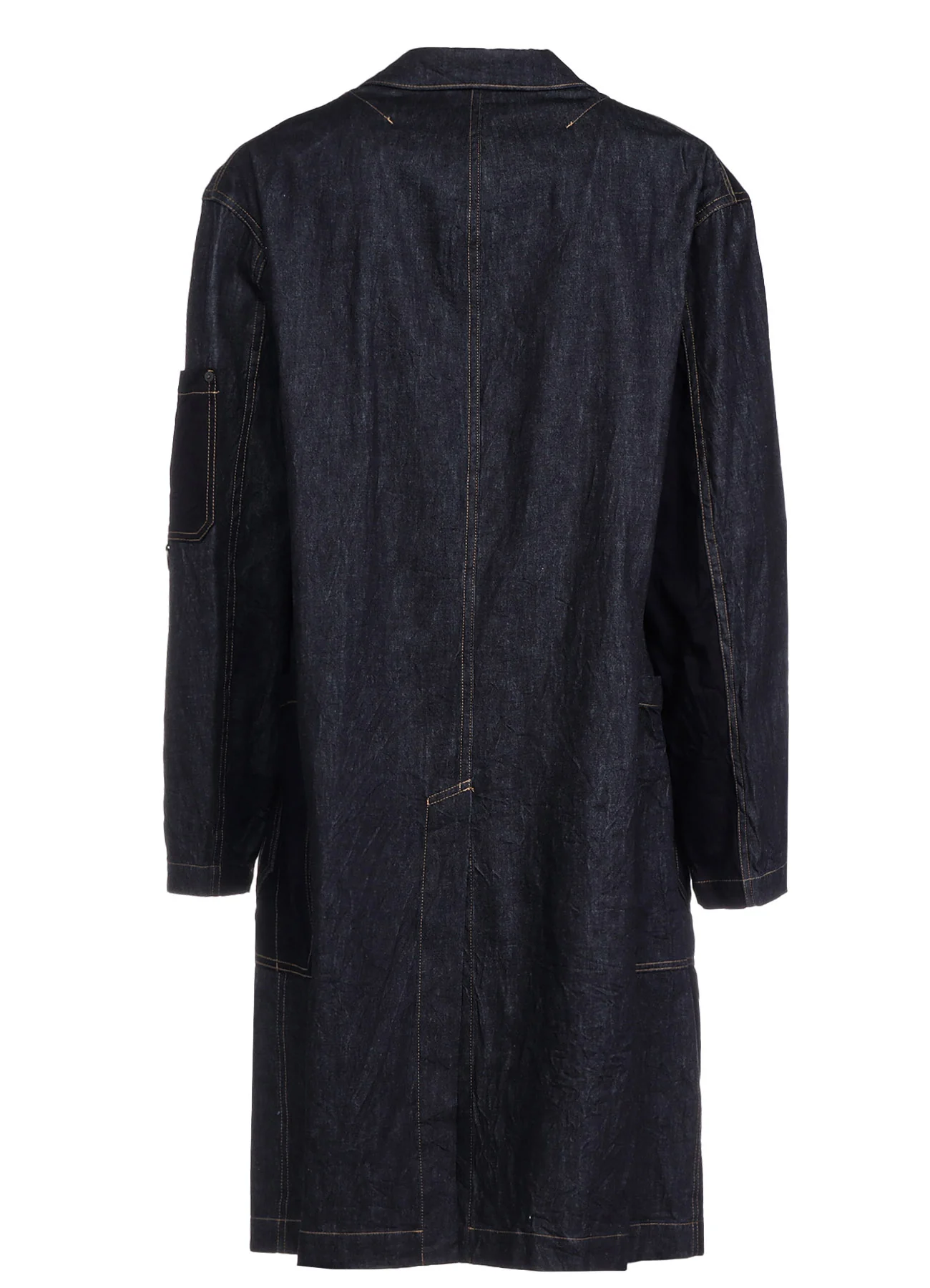 7OZ DENIM CRAZY PATCHWORK SHOP COAT - Image 15