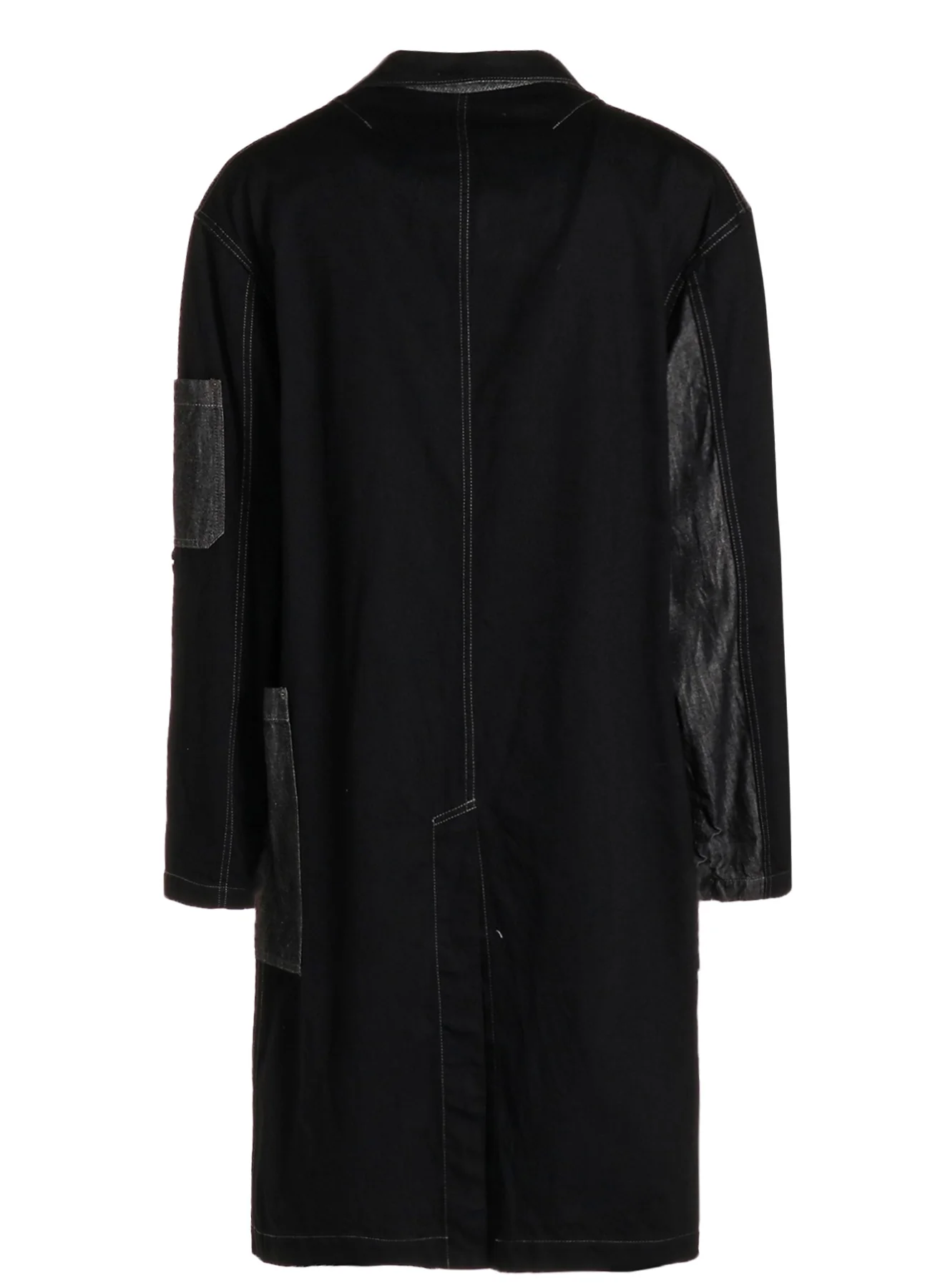 7OZ DENIM CRAZY PATCHWORK SHOP COAT - Image 19