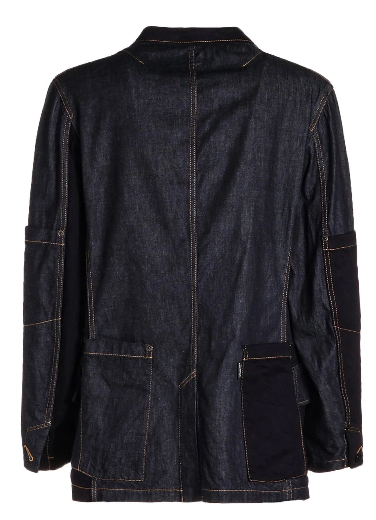 7OZ DENIM CRAZY PATCHWORK JACKET - Image 19