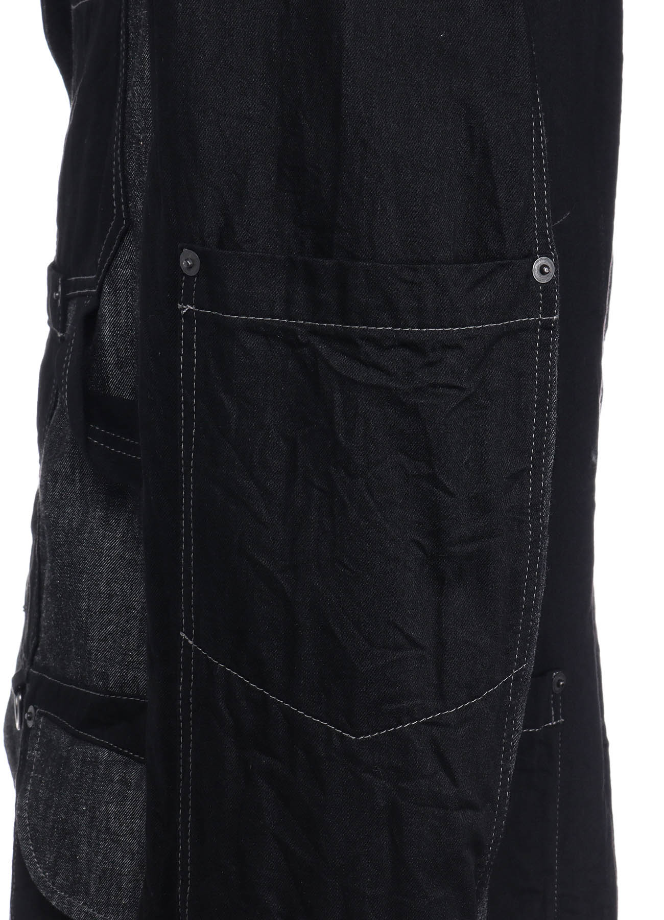 7OZ DENIM CRAZY PATCHWORK JACKET - Image 20