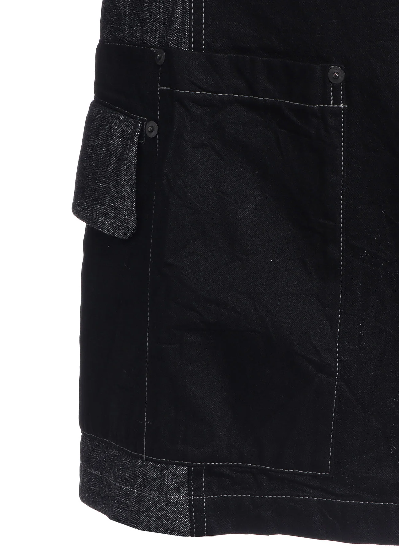 7OZ DENIM CRAZY PATCHWORK JACKET - Image 23