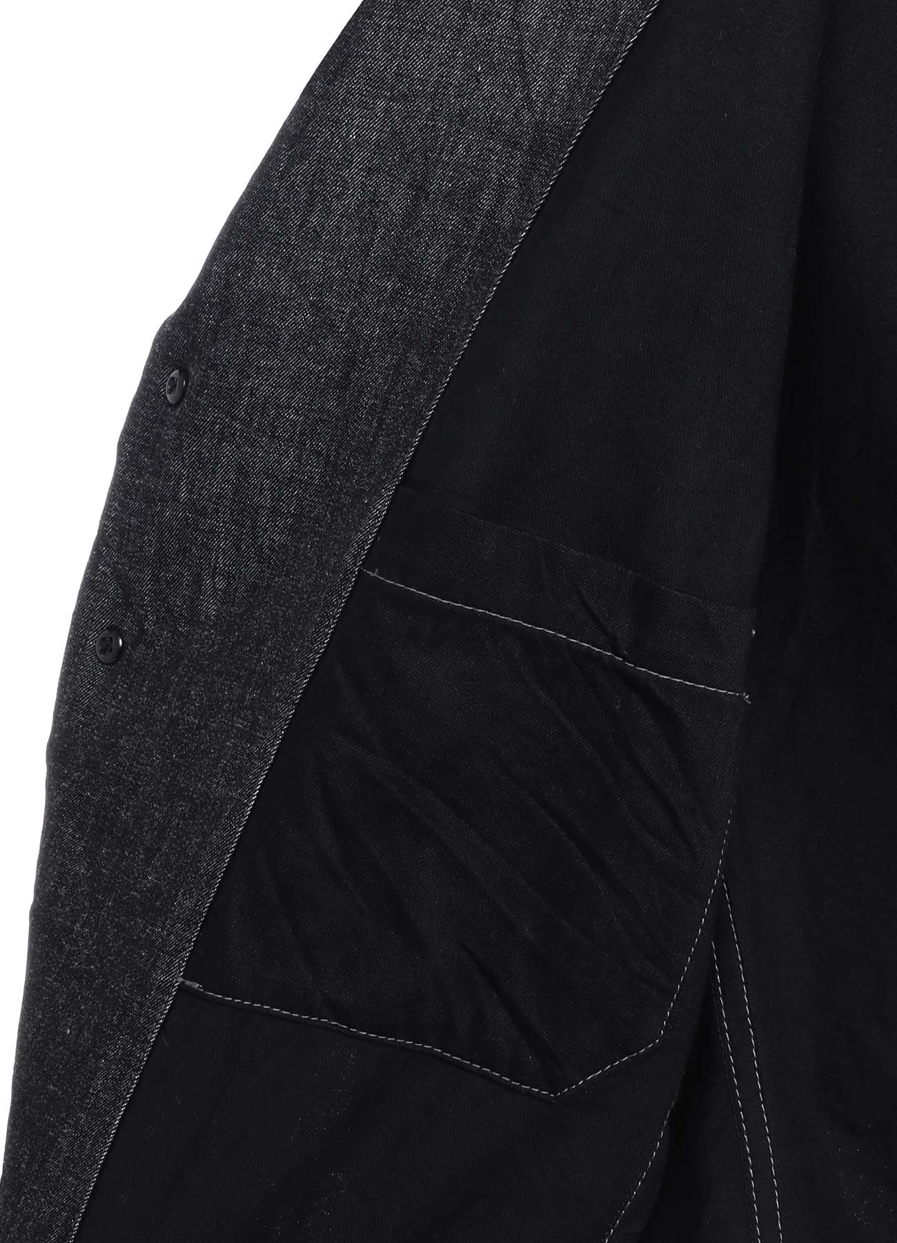 7OZ DENIM CRAZY PATCHWORK JACKET - Image 26