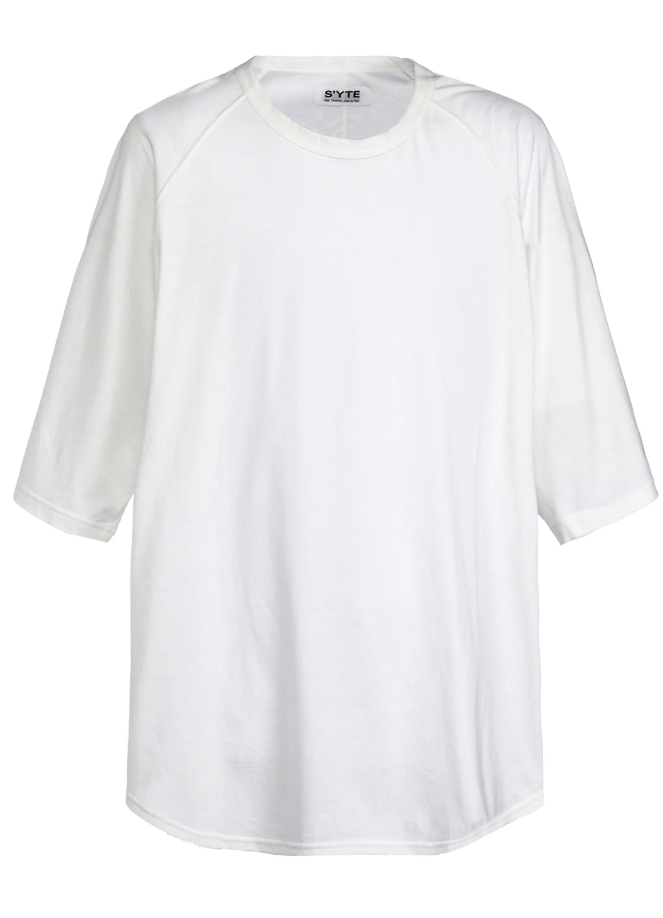 SOFT JERSEY BACK CENTER STITCH OVERSIZED RAGLAN SLEEVE T-SHIRT - Image 11