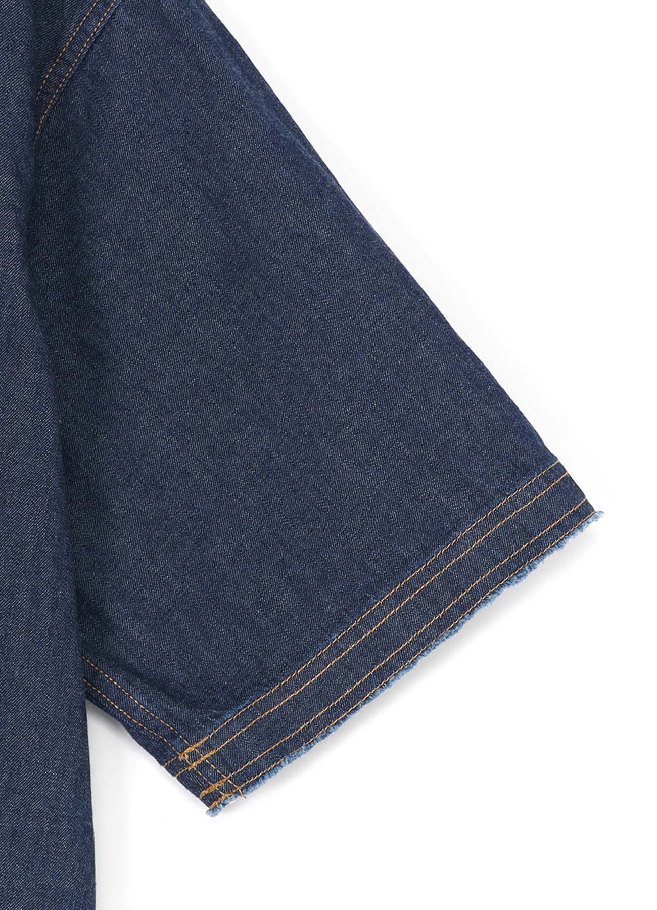 8OZ DENIM OPEN-SHOULDER SHIRT - Image 13