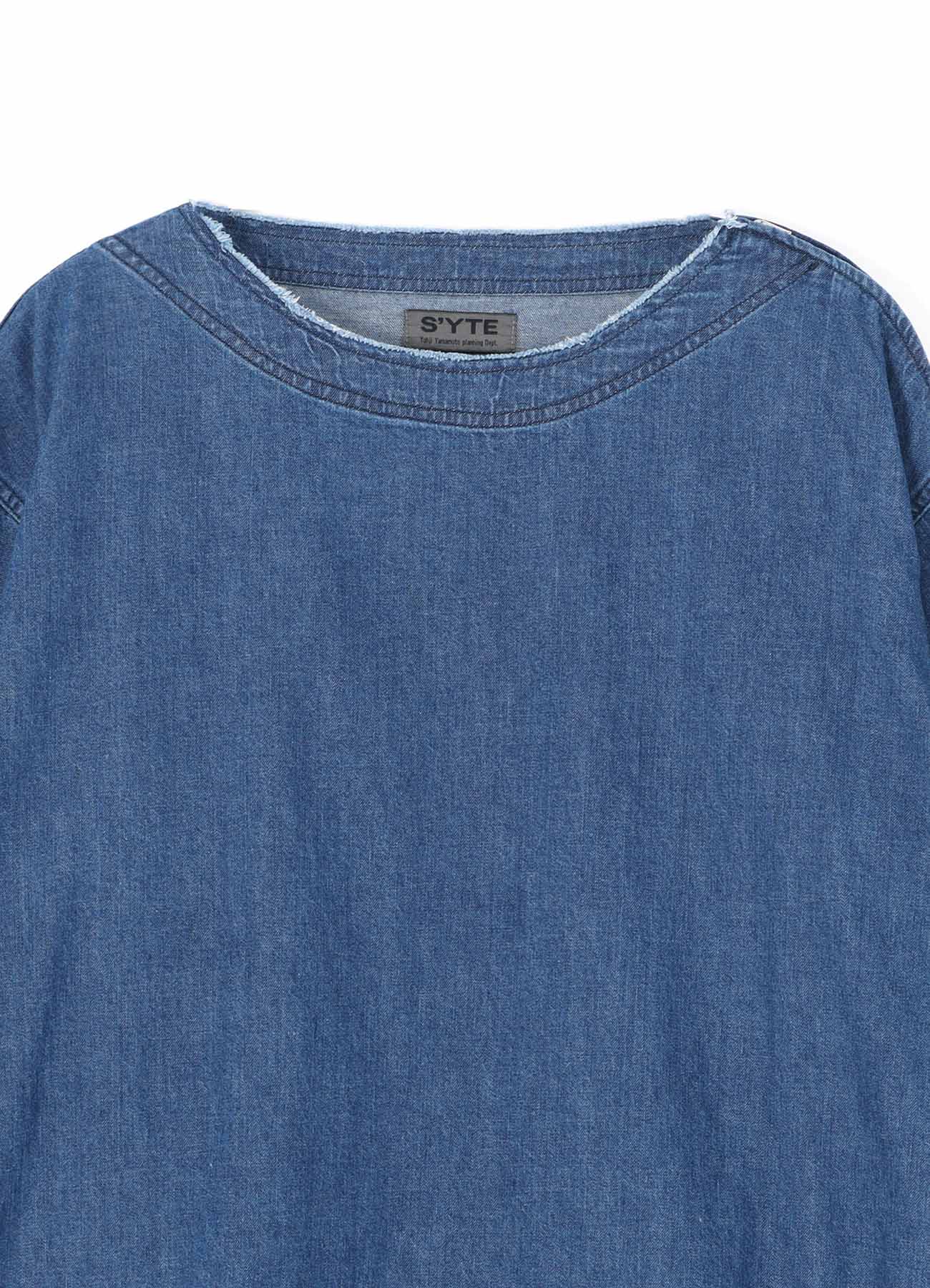 8OZ DENIM OPEN-SHOULDER SHIRT - Image 12