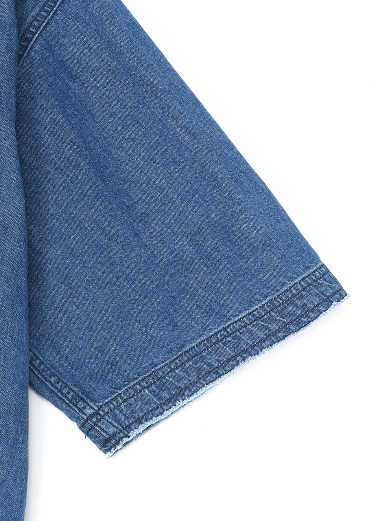 8OZ DENIM OPEN-SHOULDER SHIRT - Image 13