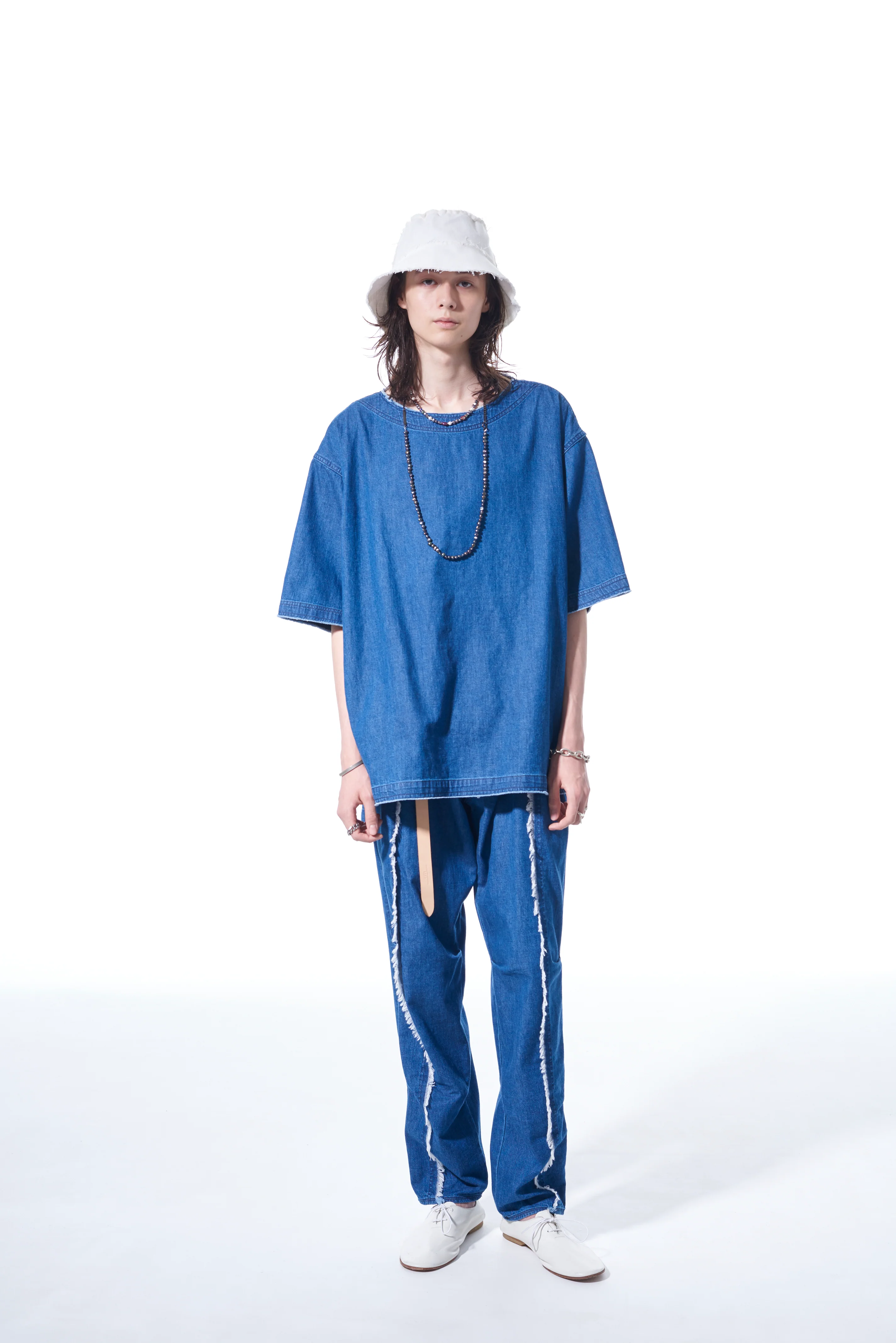 8OZ DENIM OPEN-SHOULDER SHIRT - Image 6