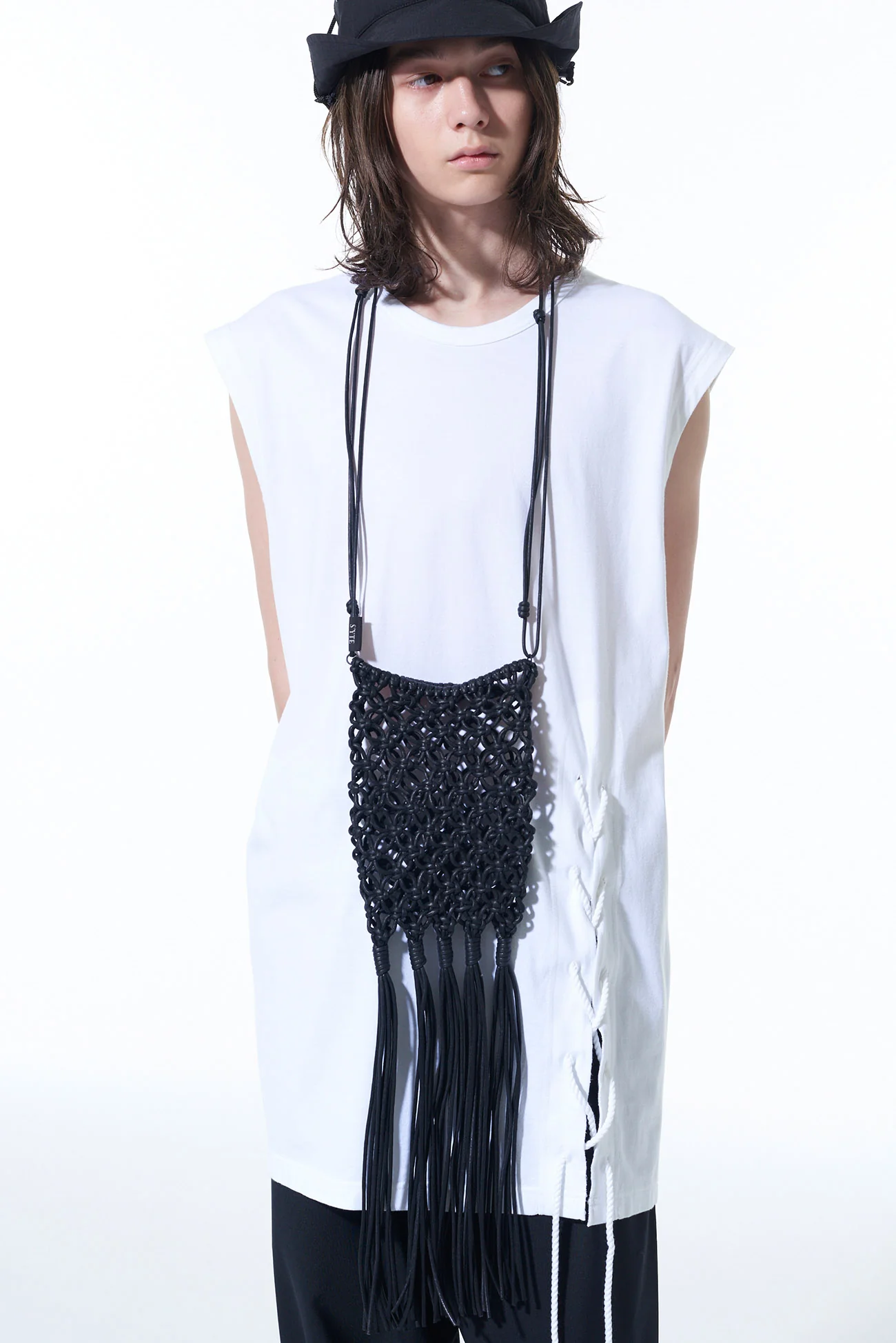 ACRYLIC CORD MACRAM_ MINI POCHETTE - Image 6