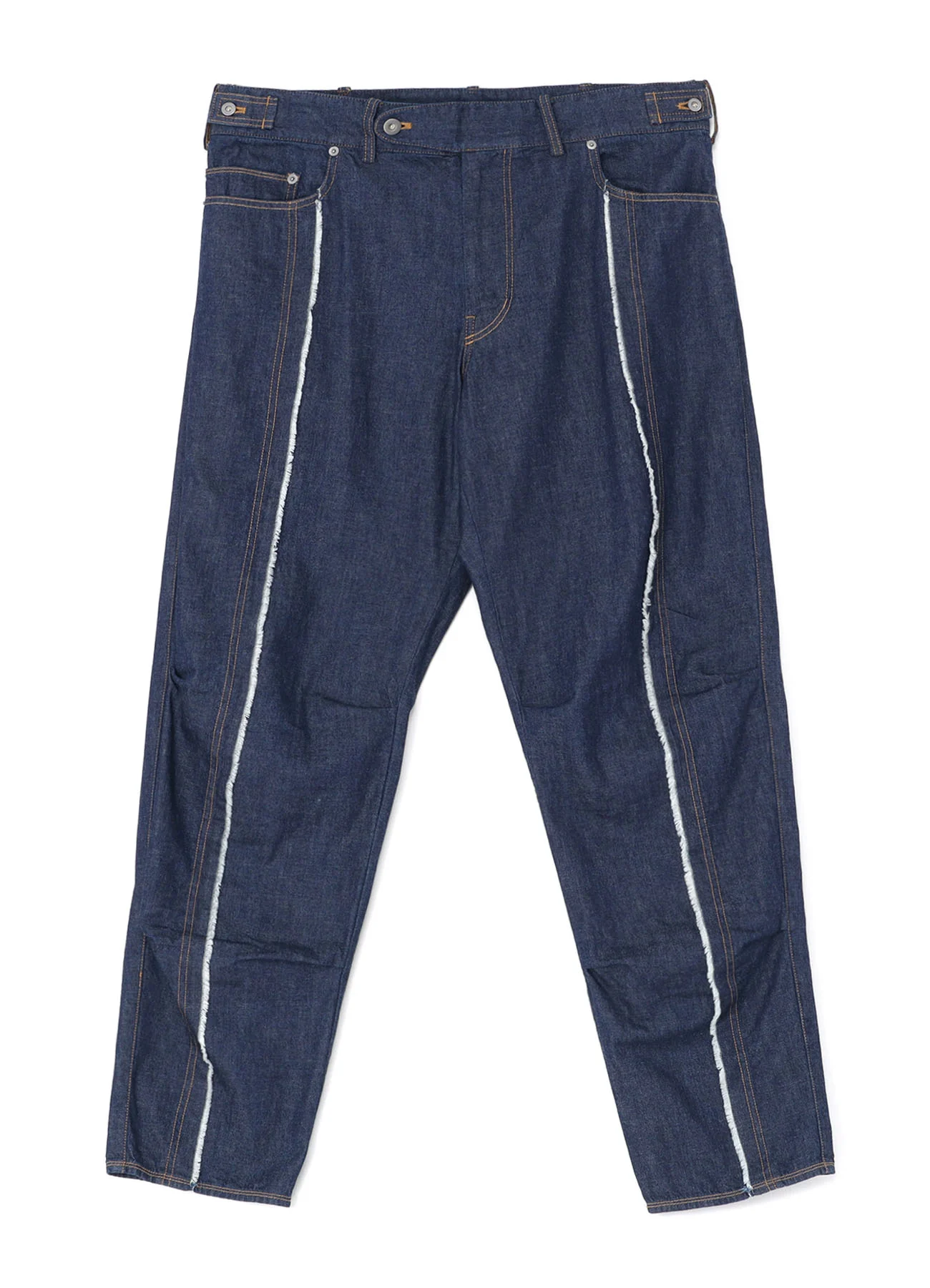 8OZ DENIM PANTS WITH RIPPED LINE DETAIL - Image 10