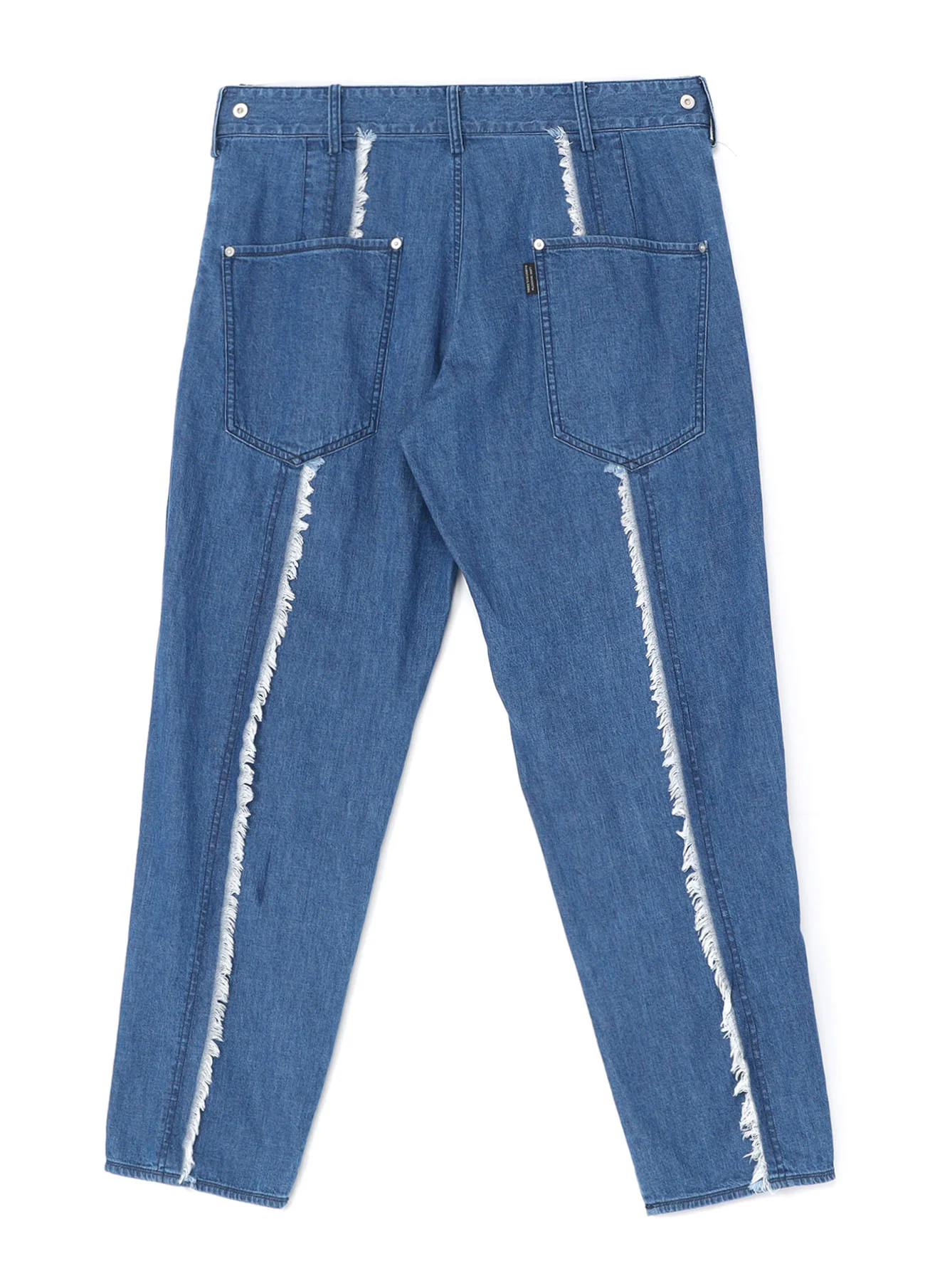 8OZ DENIM PANTS WITH RIPPED LINE DETAIL - Image 11