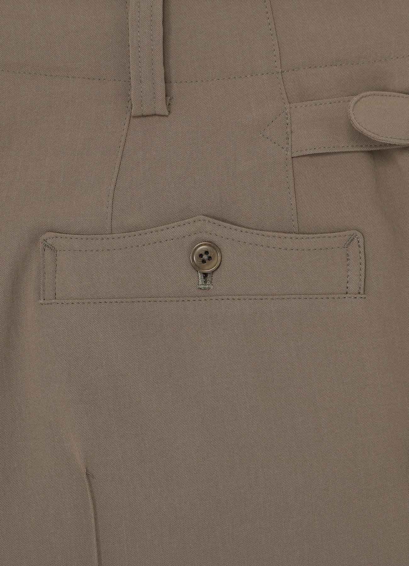 POLYESTER WASHER TWILL BUTTON-UP SHORTS - Image 16