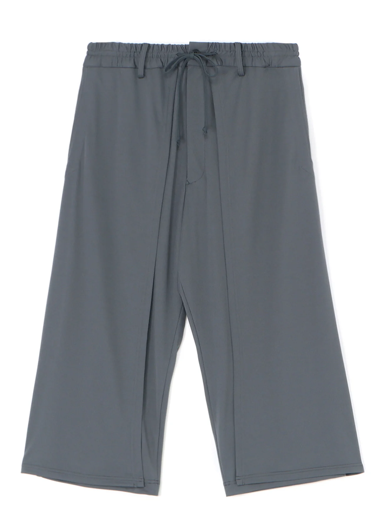 HIGH-GAUGE POLYESTER SMOOTH JERSEY  LAYERED PANTS - Image 6