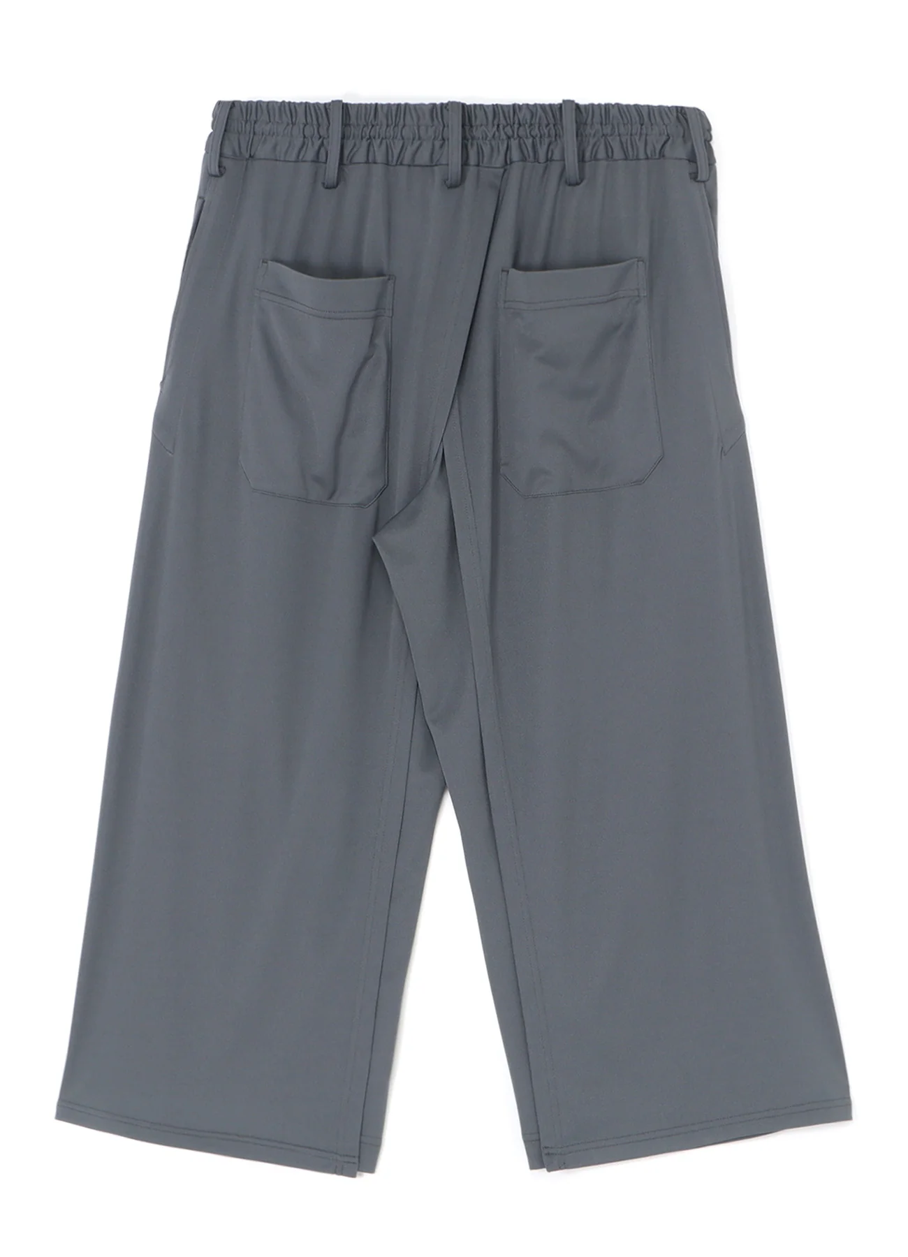 HIGH-GAUGE POLYESTER SMOOTH JERSEY  LAYERED PANTS - Image 7