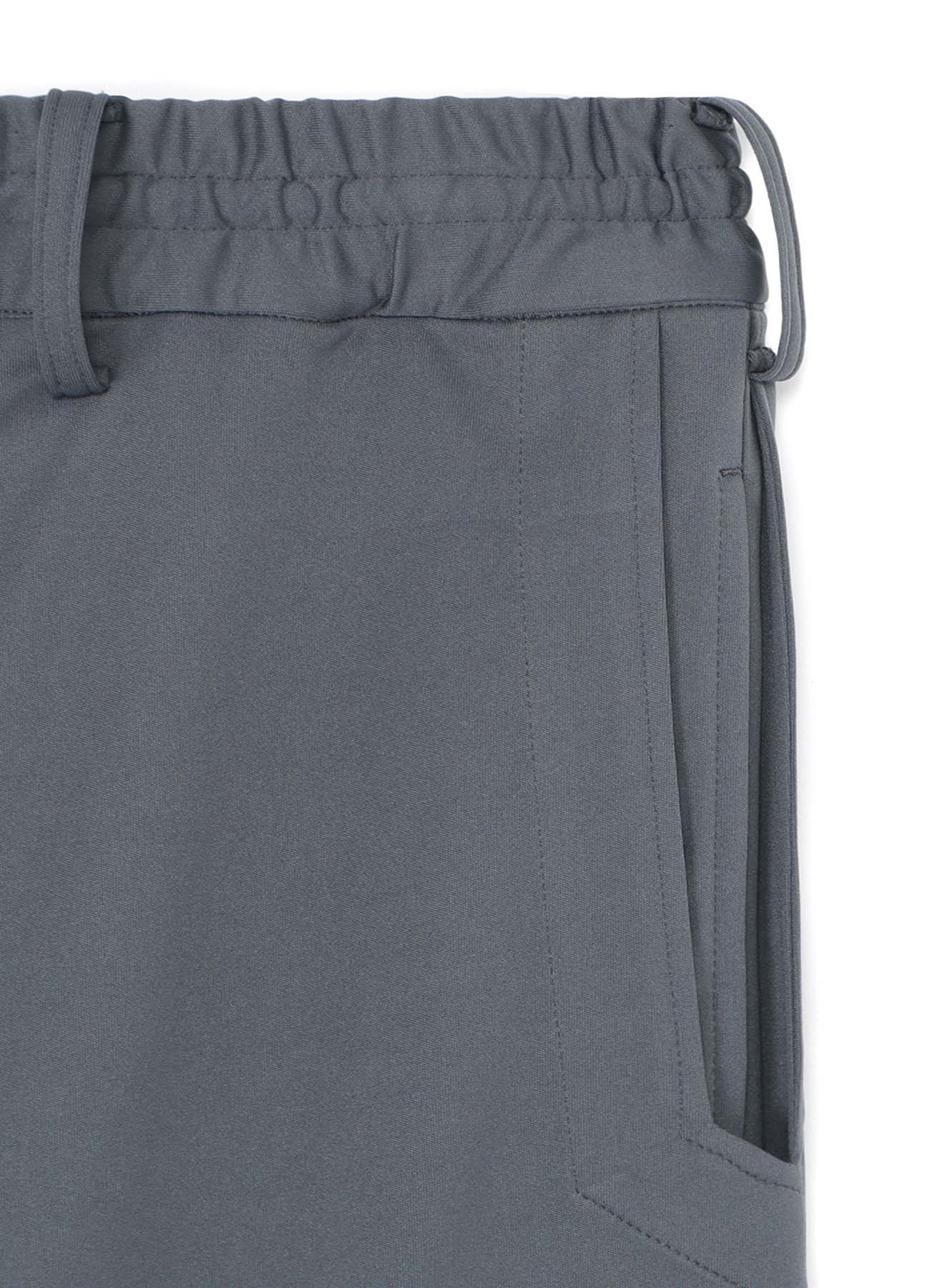 HIGH-GAUGE POLYESTER SMOOTH JERSEY  LAYERED PANTS - Image 8