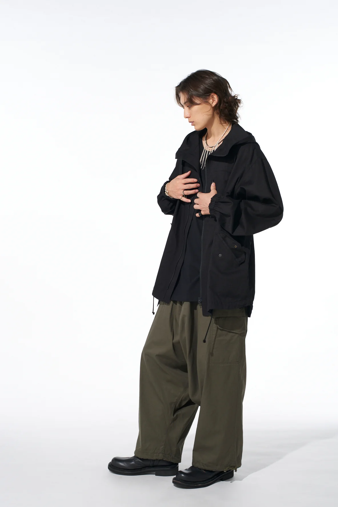 COTTON TWILL MOUNTAIN PARKA - Image 9