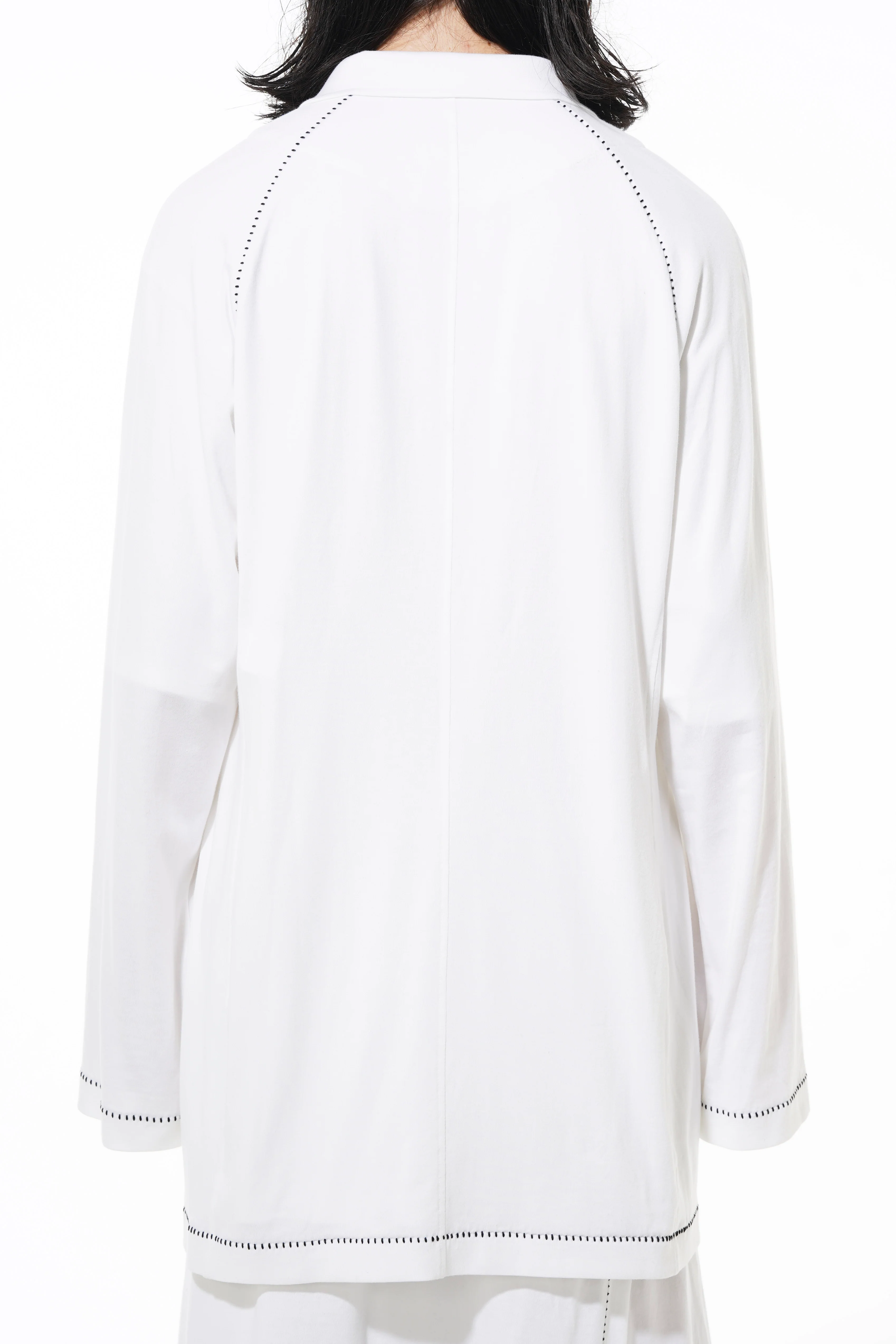 40/2 COTTON JERSEY COLOR BLIND STITCH RAGLAN SLEEVE 3BS JACKET - Image 12