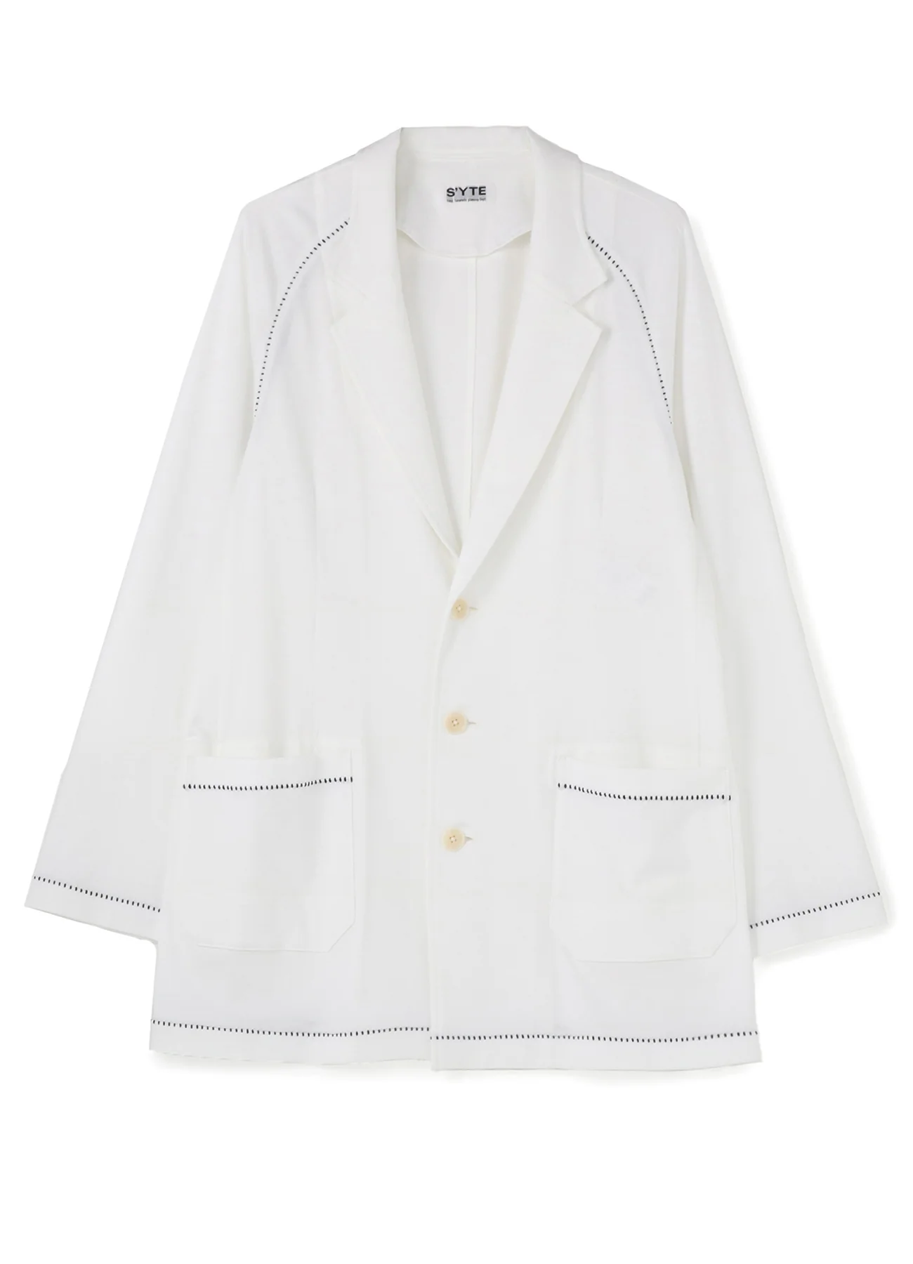 40/2 COTTON JERSEY COLOR BLIND STITCH RAGLAN SLEEVE 3BS JACKET - Image 13