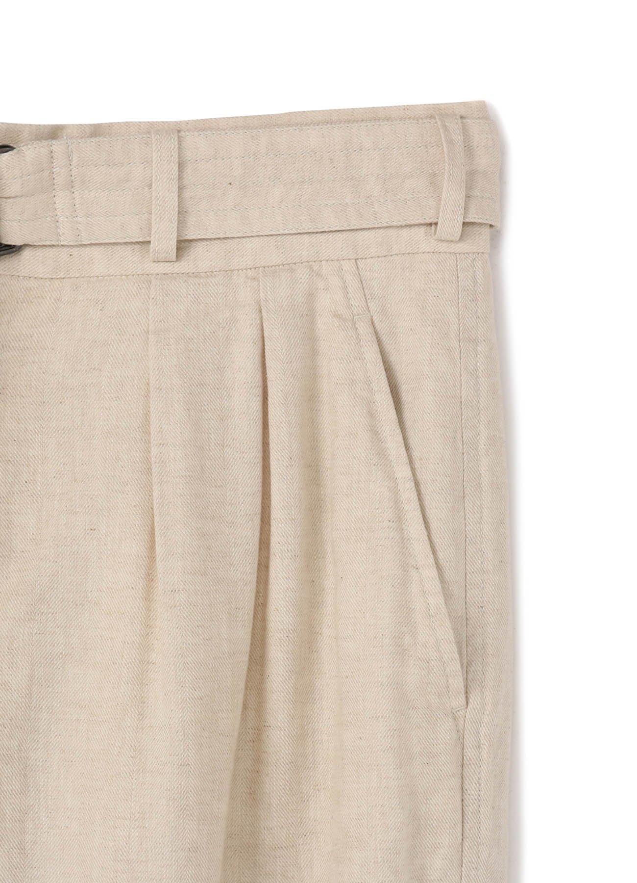 LI/C WASHER TWILL TIE DYE 2-TUCK TAPERED BELT PANTS - Image 10