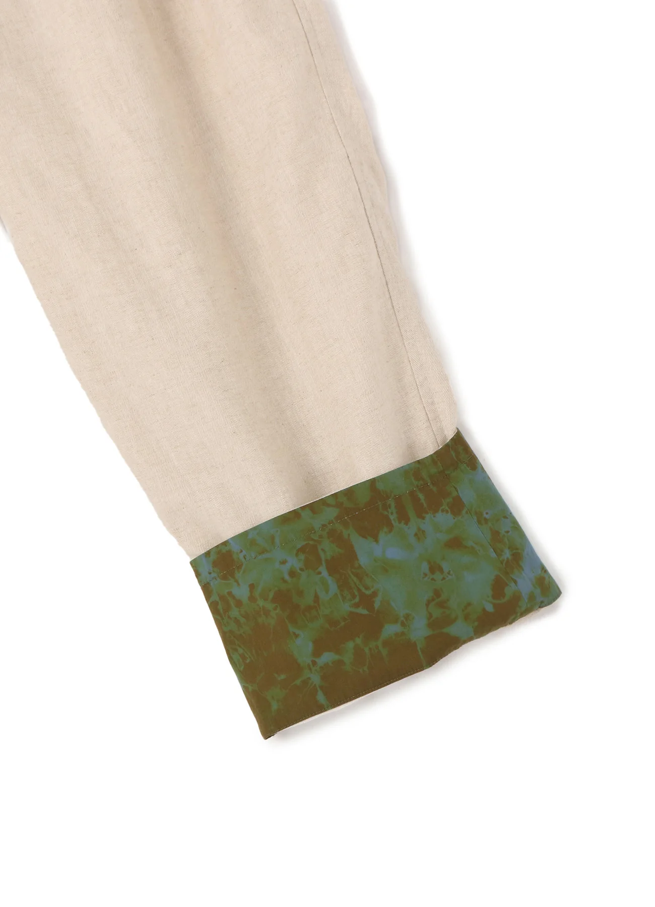 LI/C WASHER TWILL TIE DYE 2-TUCK TAPERED BELT PANTS - Image 12