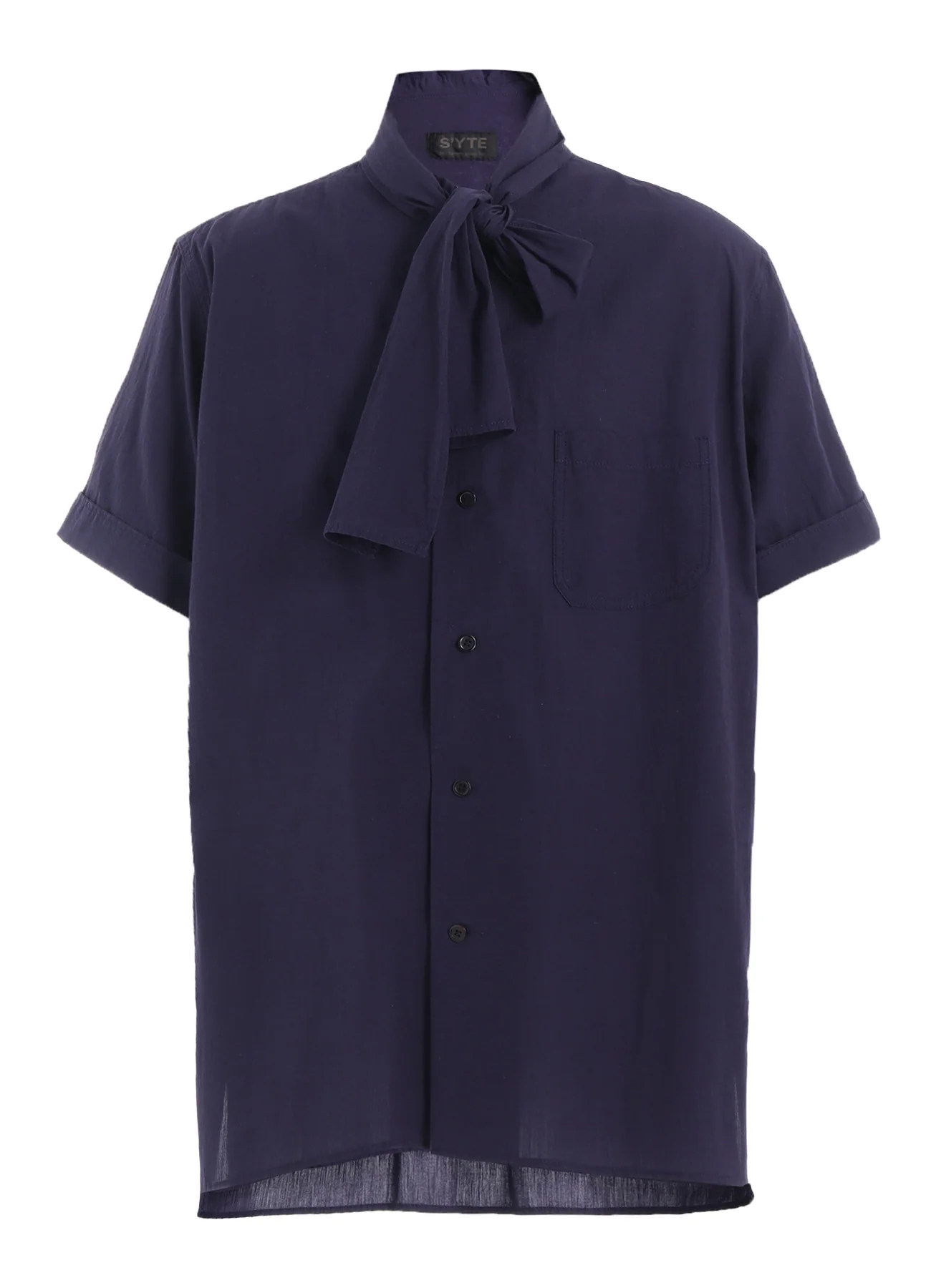 BROADCLOTH CHAMBRAY SHORT-SLEEVE STALL SHIRT - Image 12