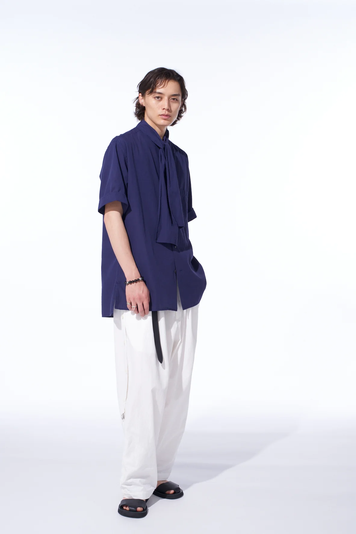 BROADCLOTH CHAMBRAY SHORT-SLEEVE STALL SHIRT - Image 5