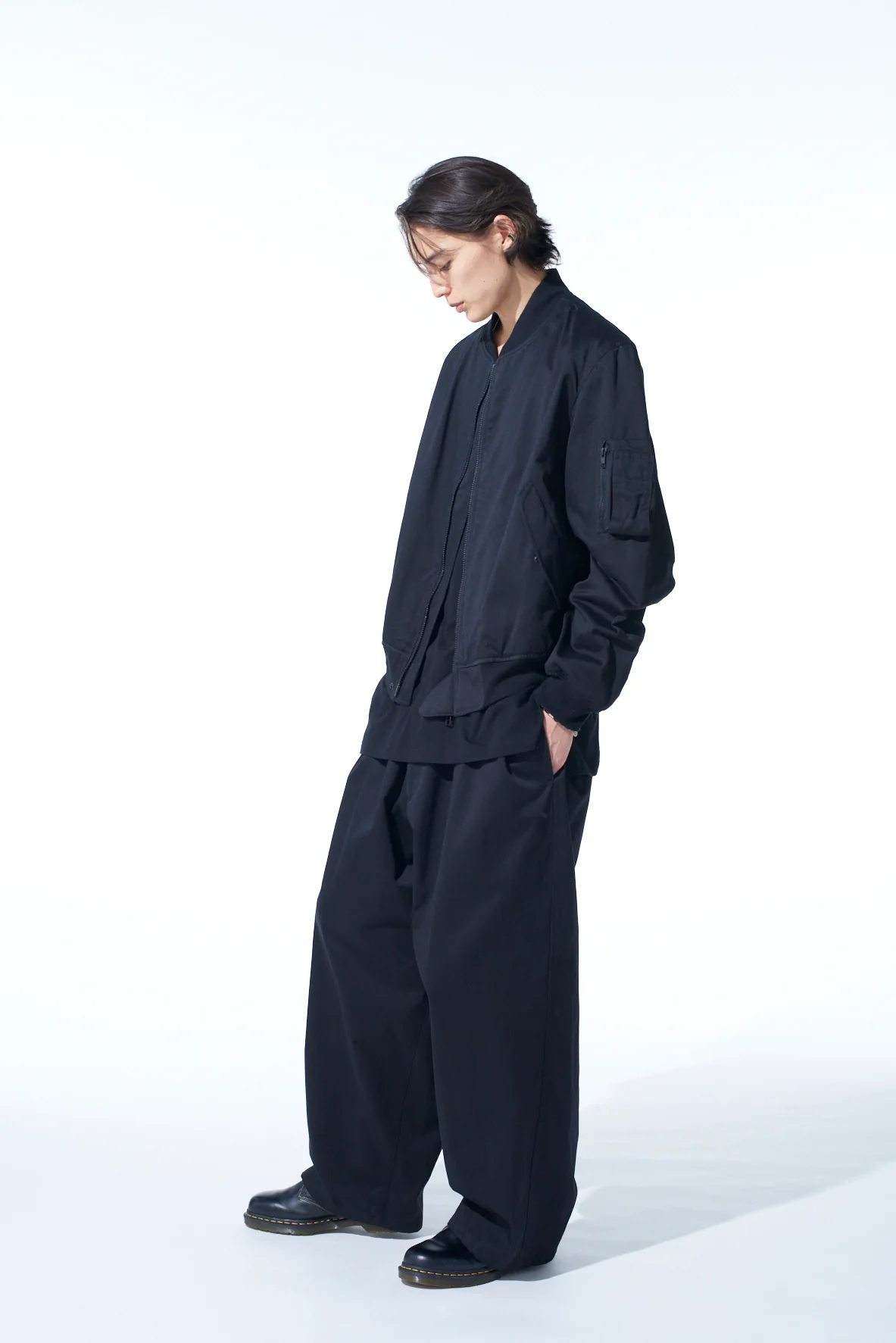 WEPON CLOTH WAIST-STRING WIDE PANTS - Image 3
