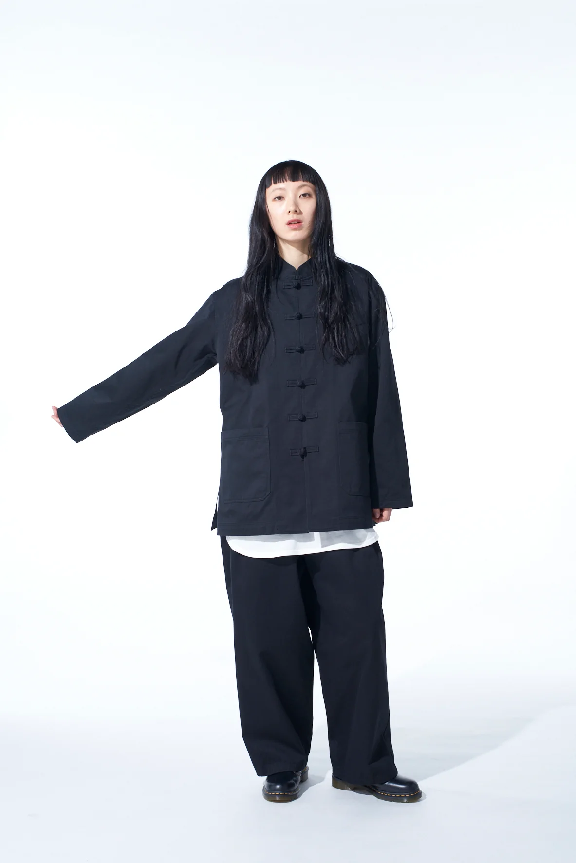 WEPON CLOTH WAIST-STRING WIDE PANTS - Image 8