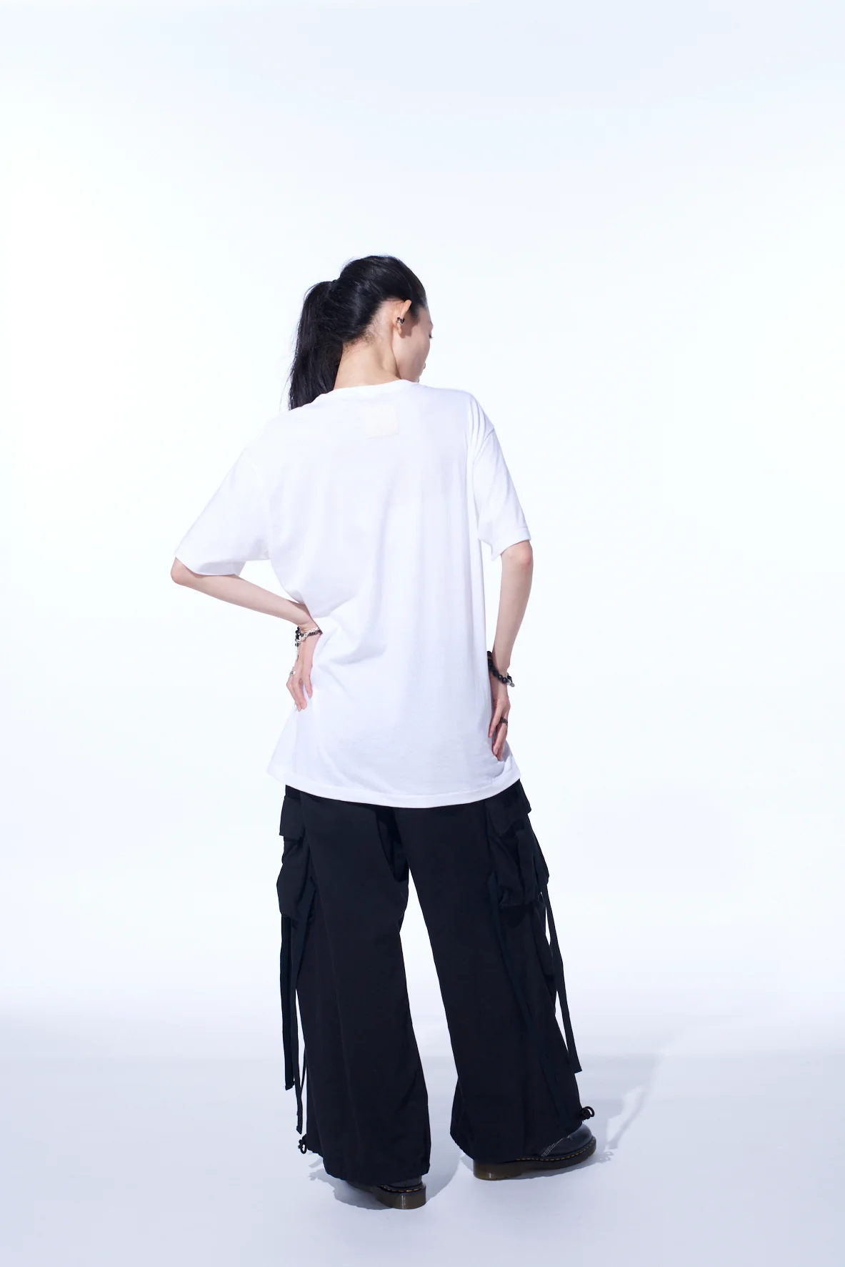 S’YTE × GDC Collaborate Collection- COLLAGE ART GRAPHIC T-SHIRT -fluctuatingly 01- - Image 9